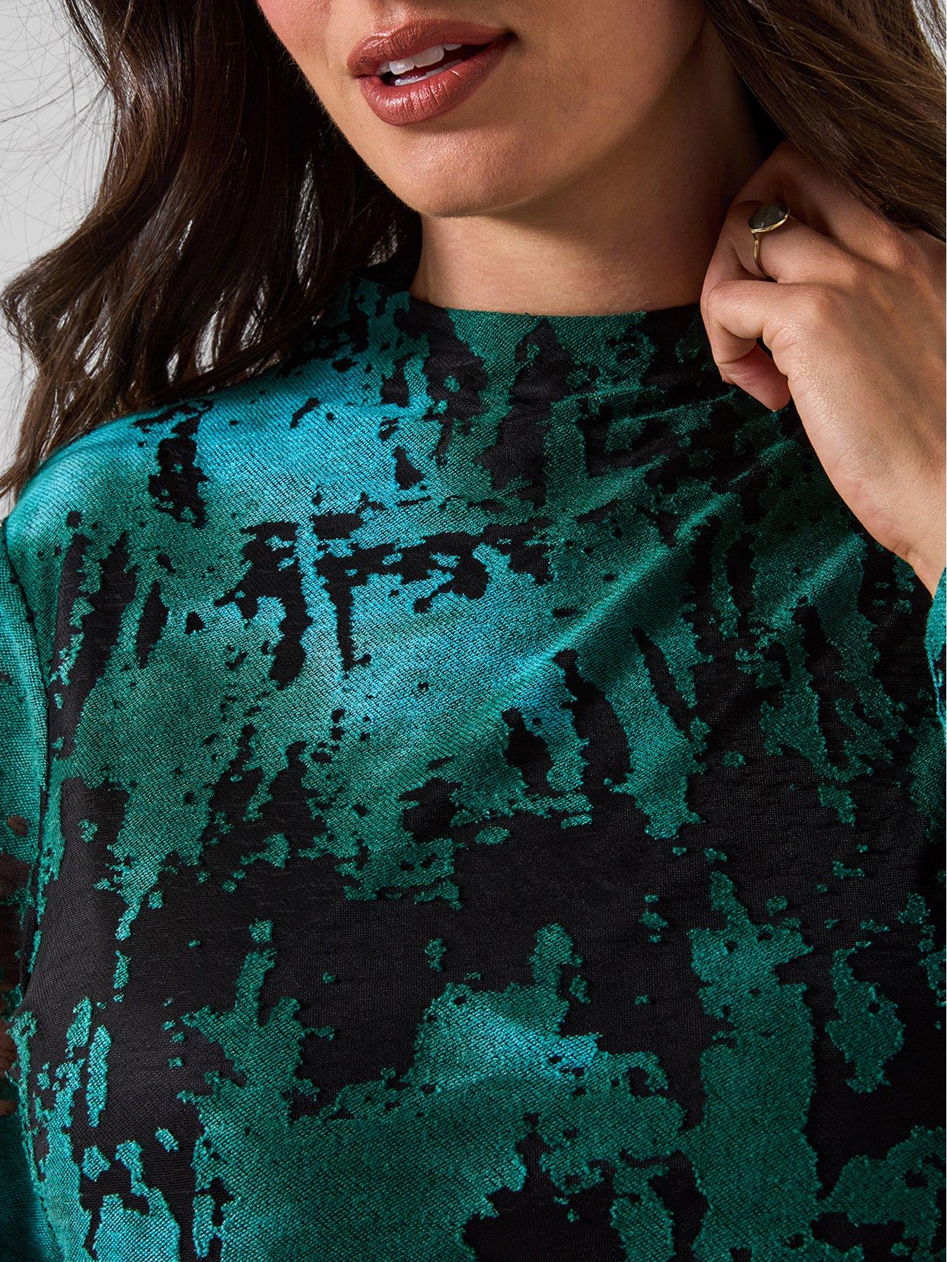 Image 4 of 5 of Joe Browns Statement Print High Neck Tunic Top