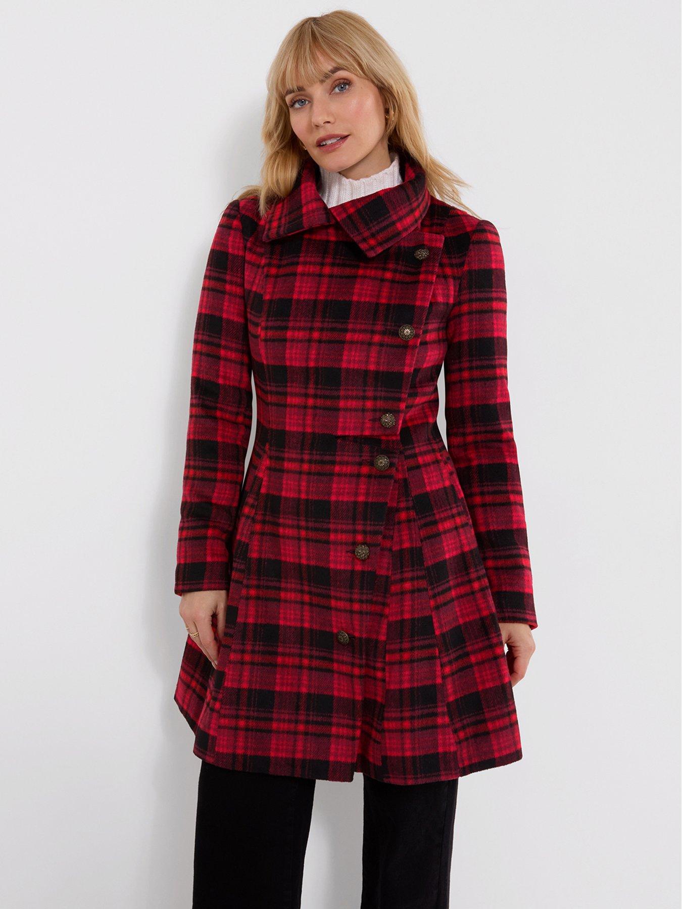 Image 1 of 7 of Joe Browns Autumn Days Check Coat