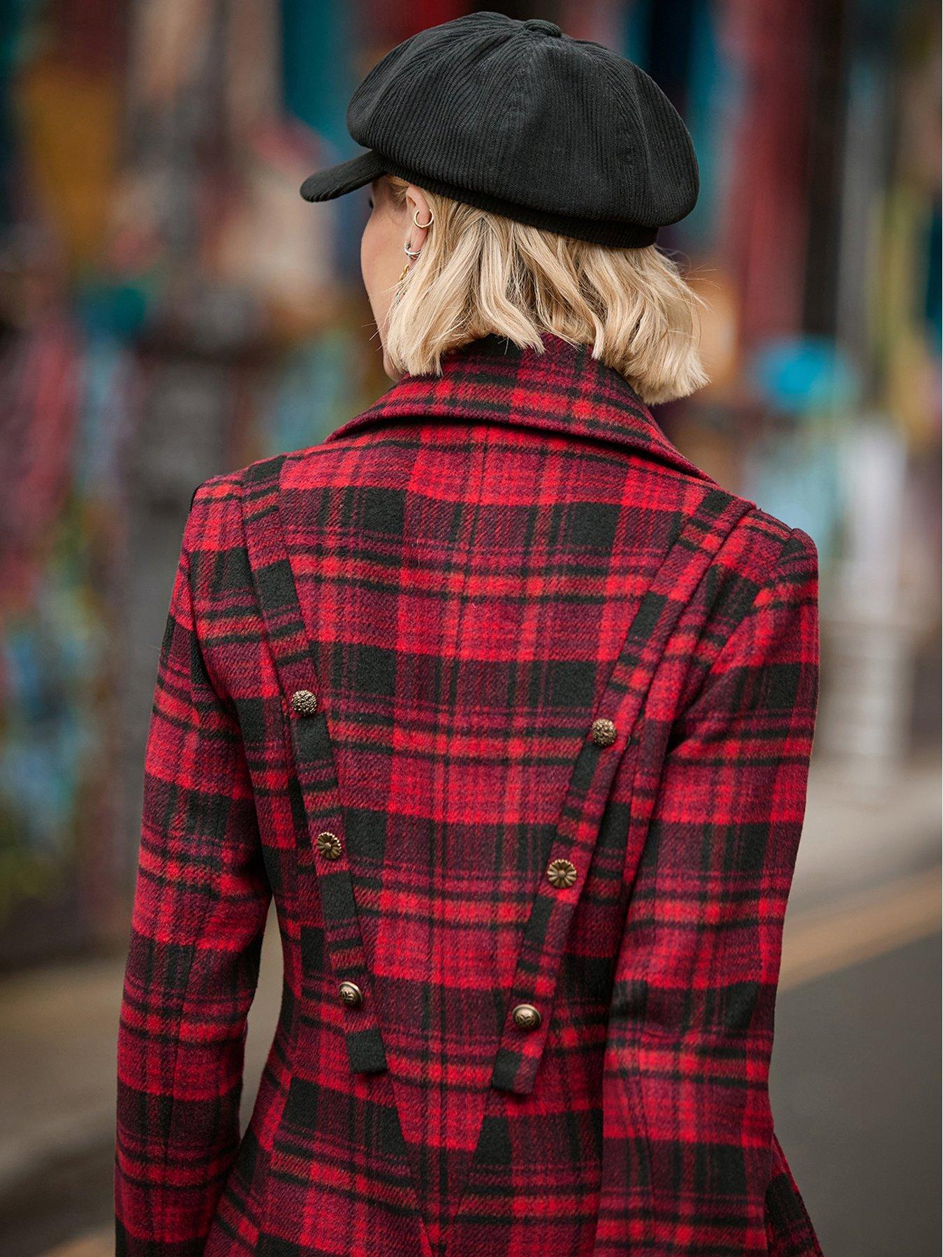 Image 6 of 7 of Joe Browns Autumn Days Check Coat