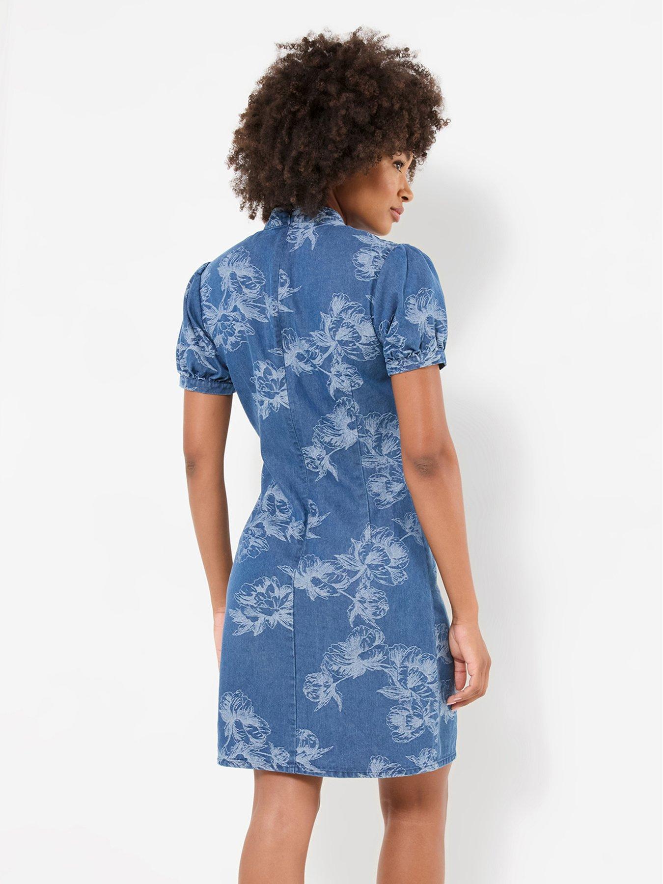 Image 2 of 5 of Joe Browns Jessie Denim Jacquard Mini Dress