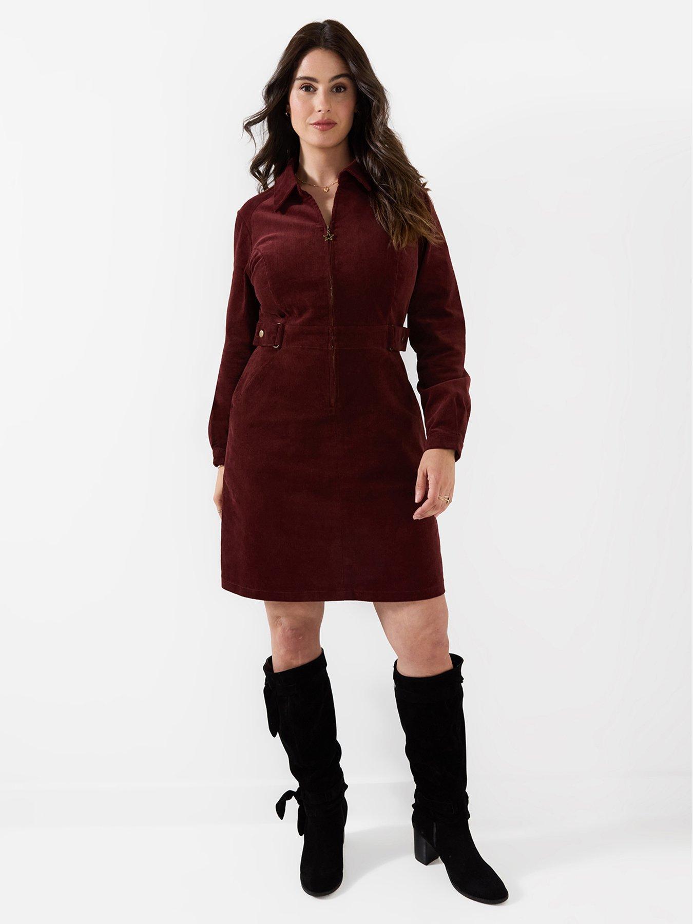 Image 1 of 5 of Joe Browns Betsy Zip Front Cord Dress