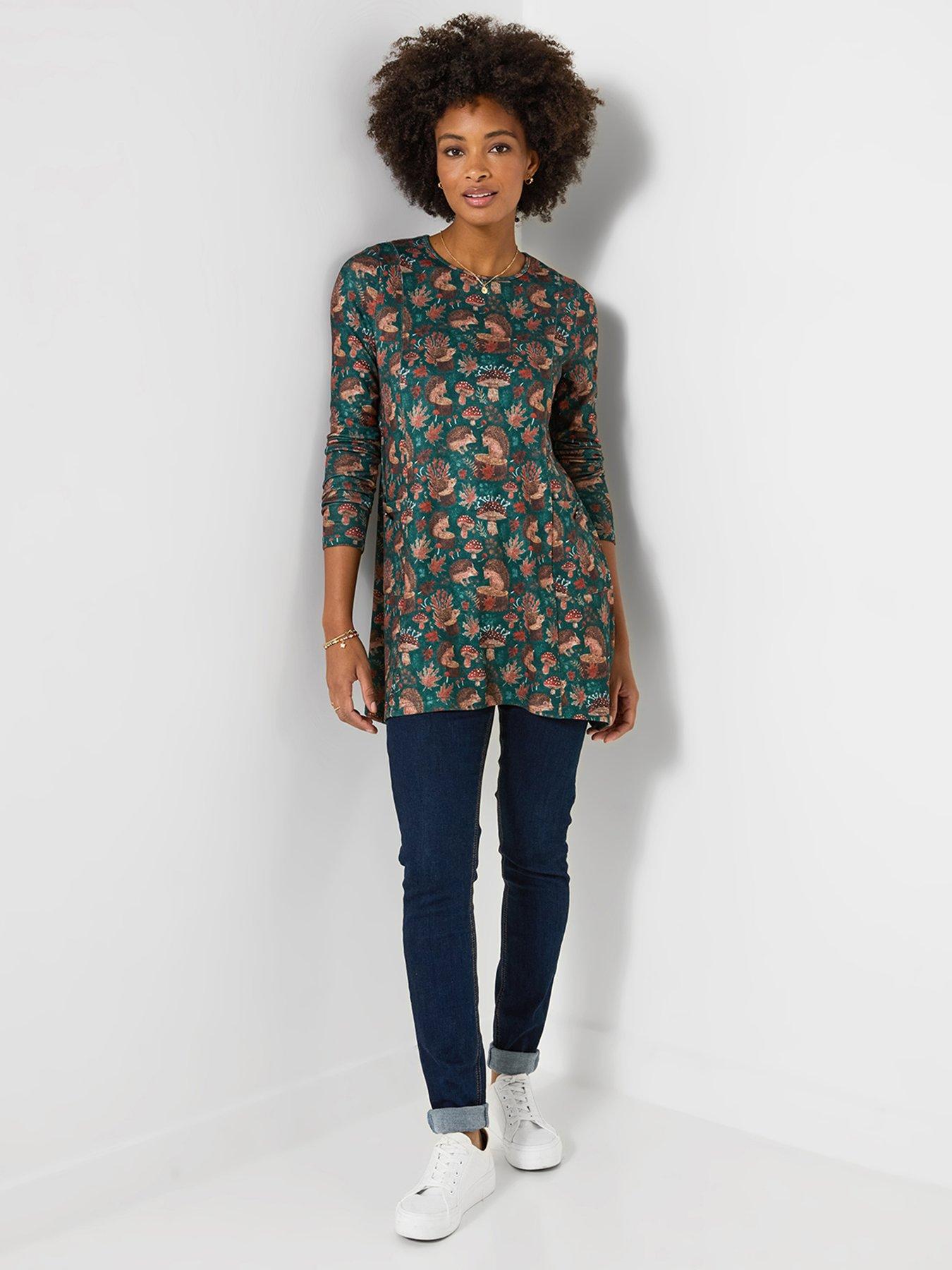 Image 3 of 6 of Joe Browns Hedgehog Printed Tunic Top