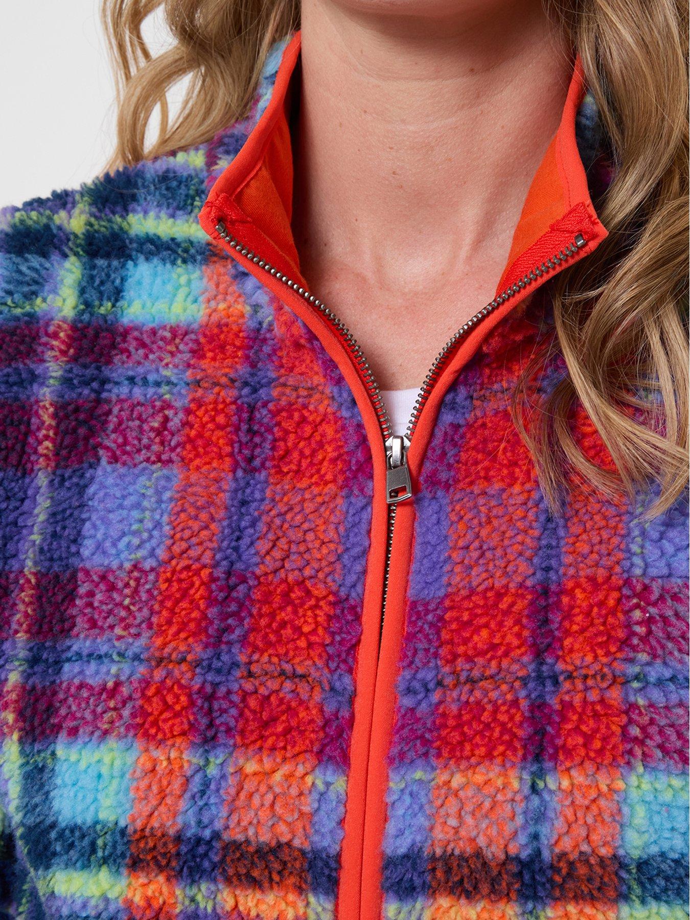 Image 4 of 5 of Joe Browns Harriet Checked Zip Through Fleece