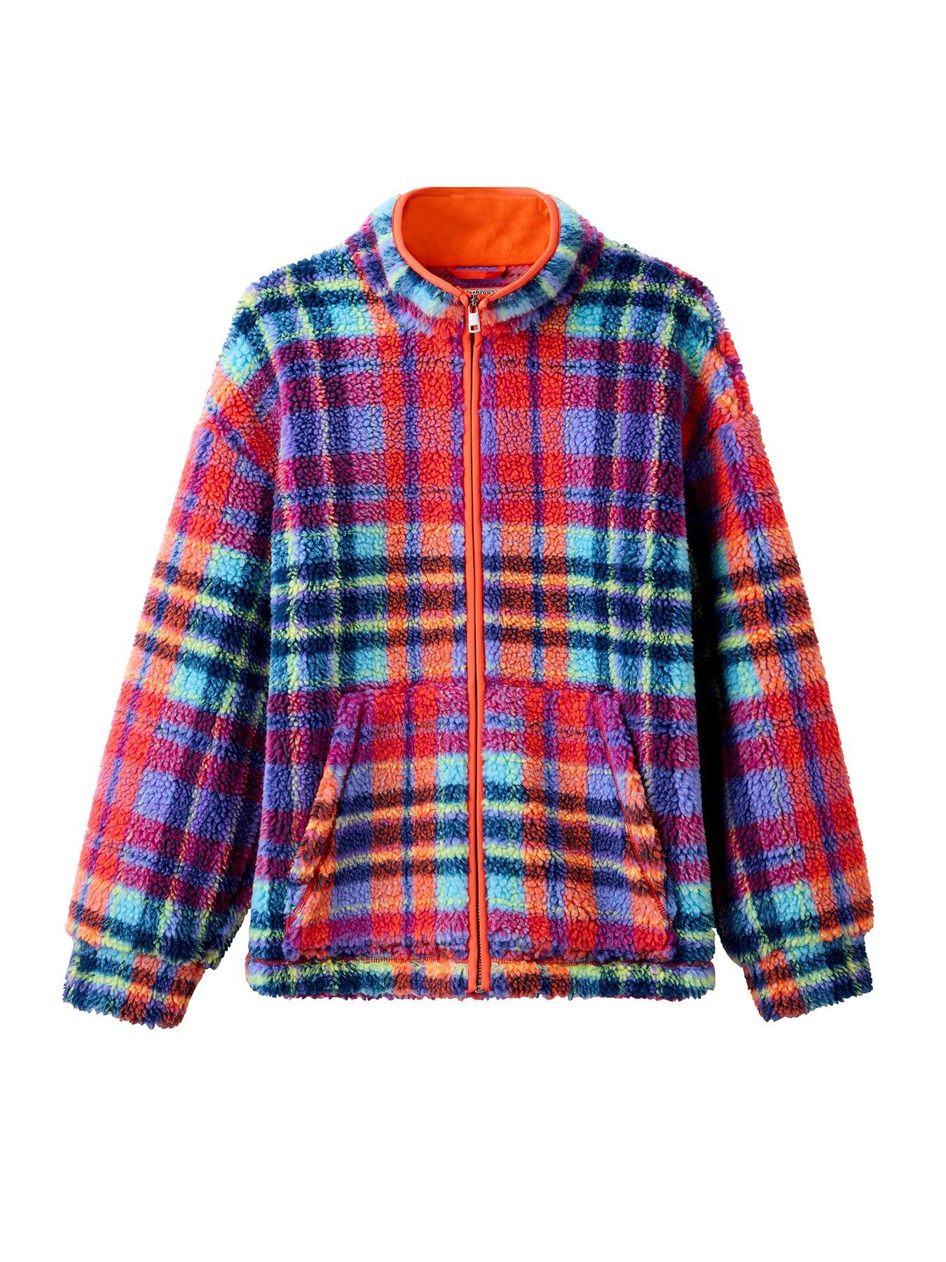 Image 5 of 5 of Joe Browns Harriet Checked Zip Through Fleece