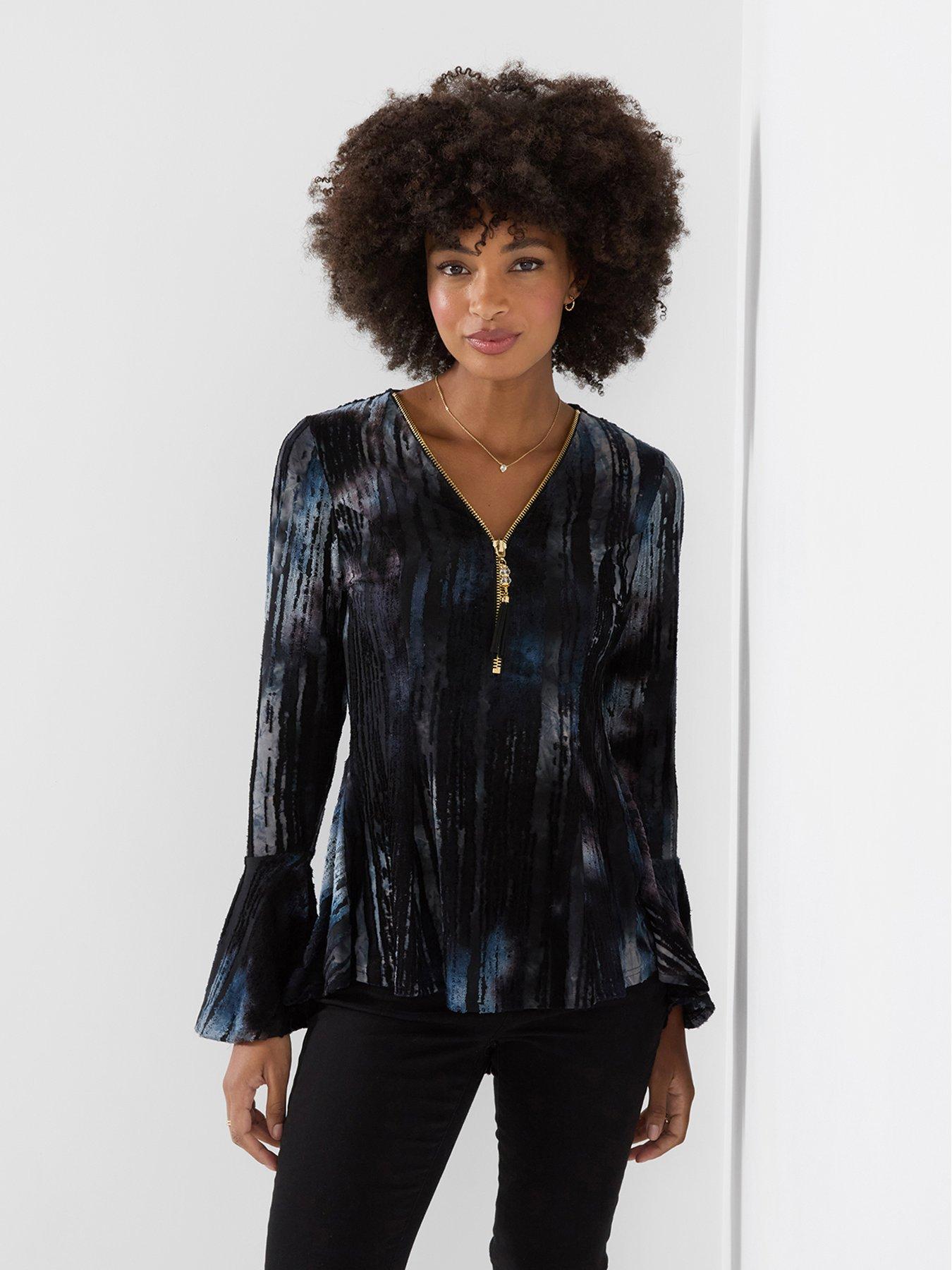 Joe Browns Remarkable Zip Front Top
