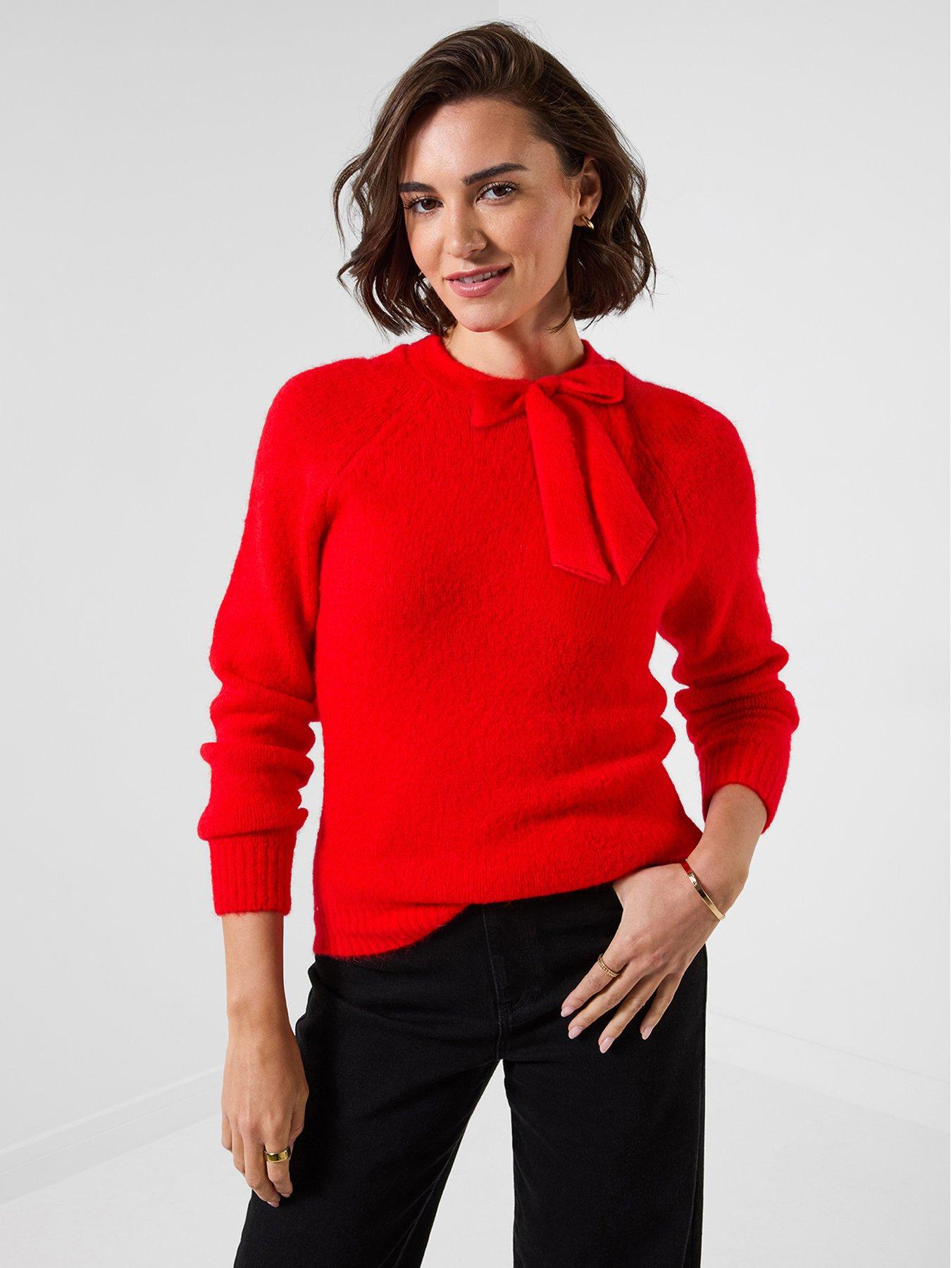 Image 1 of 5 of Joe Browns Daisy Tie Neck Jumper
