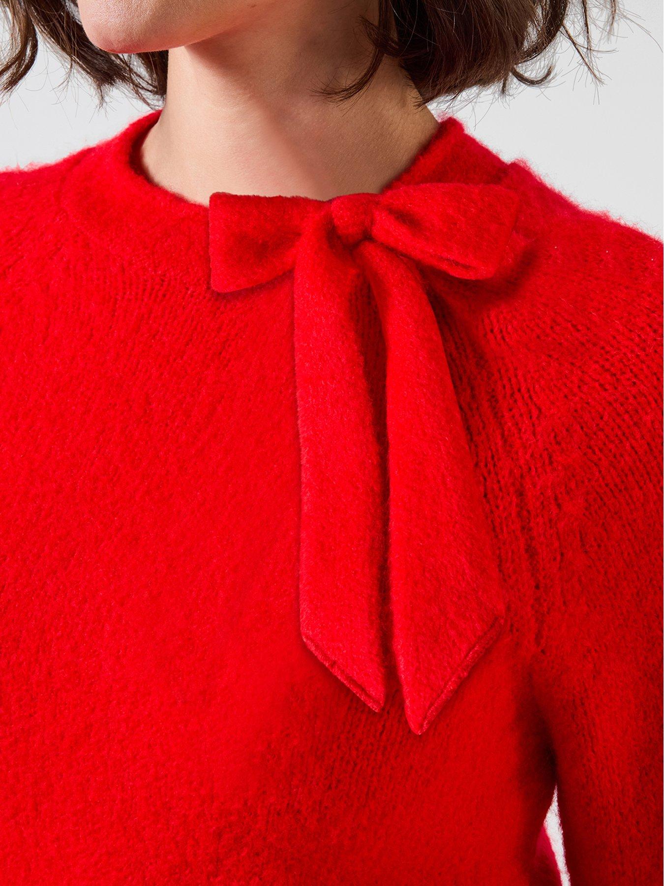 Image 4 of 5 of Joe Browns Daisy Tie Neck Jumper