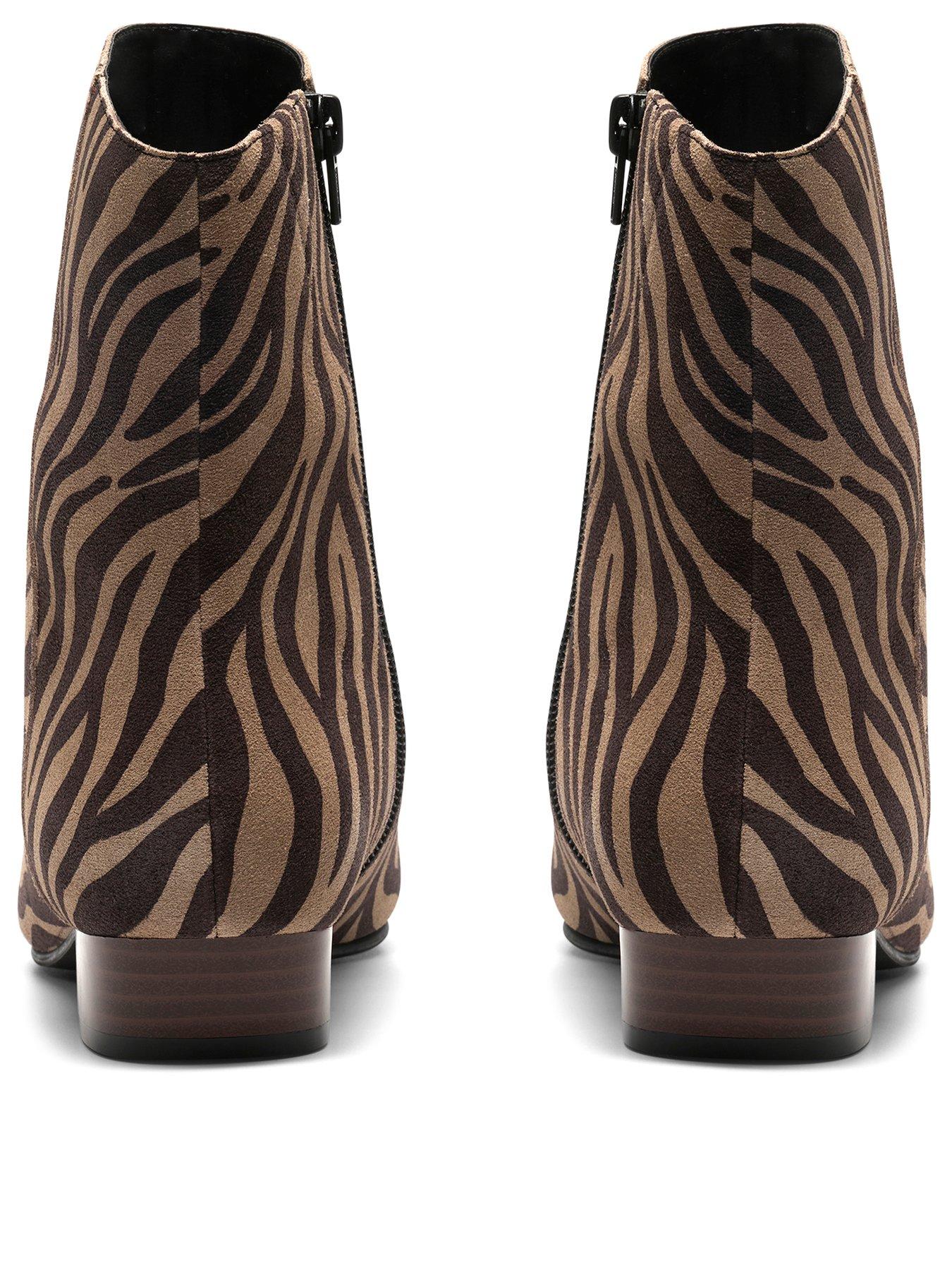 Image 3 of 6 of Clarks Kelso Top Ankle Boot - Animal Print