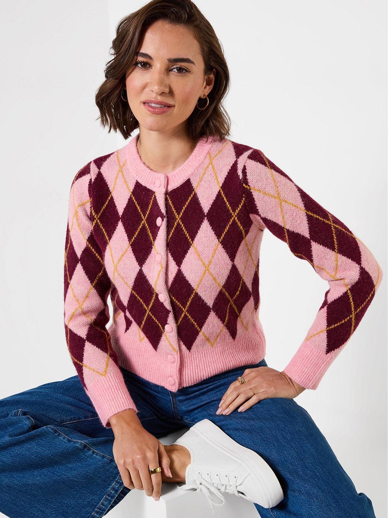 Image 1 of 6 of Joe Browns Amazing Argyle Cardigan