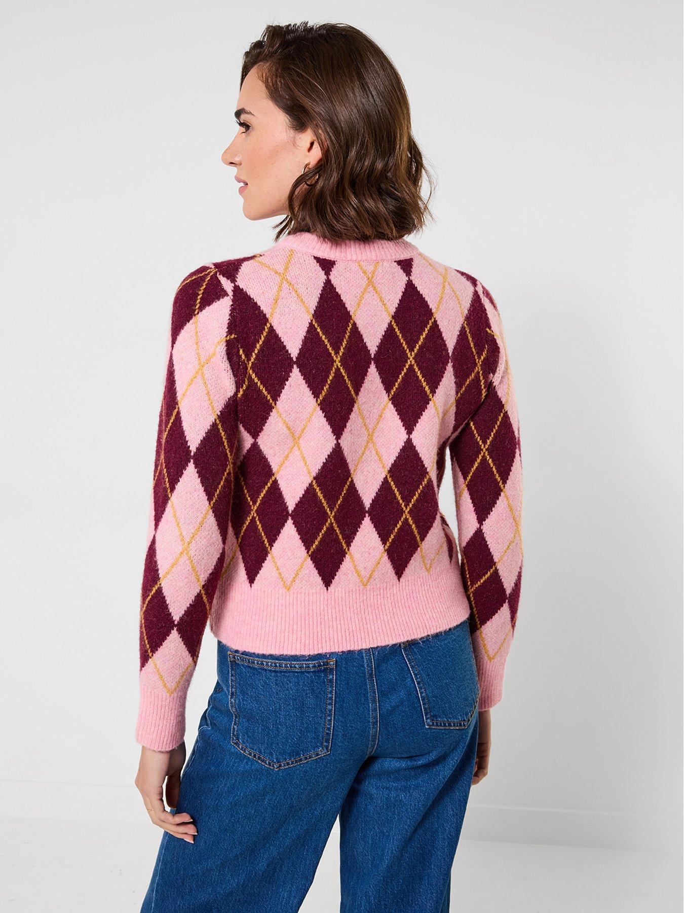 Image 2 of 6 of Joe Browns Amazing Argyle Cardigan