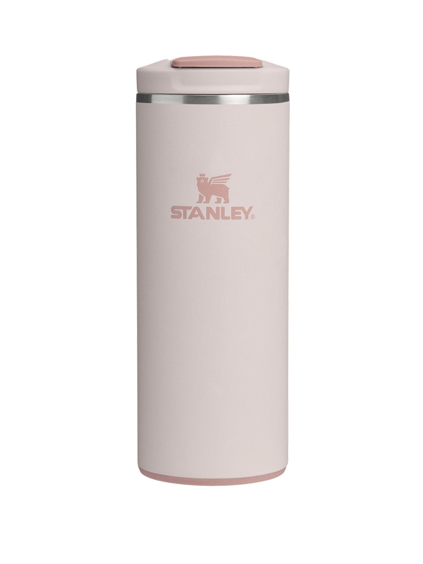 Stanley Transit Flip Top Mug 0.35Lt: Colour: Rose Quartz 0.35L - Outdoor Action - Image 7