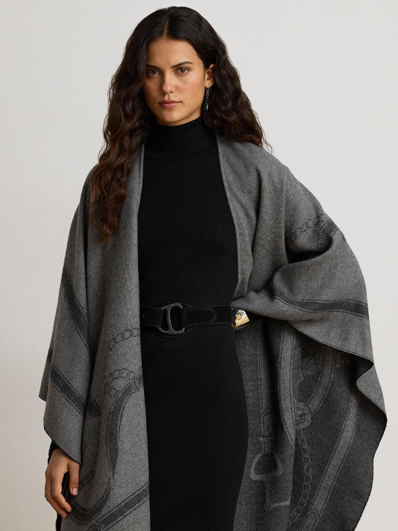 Image 3 of 6 of Lauren by Ralph Lauren EQ RUANA-PONCHO