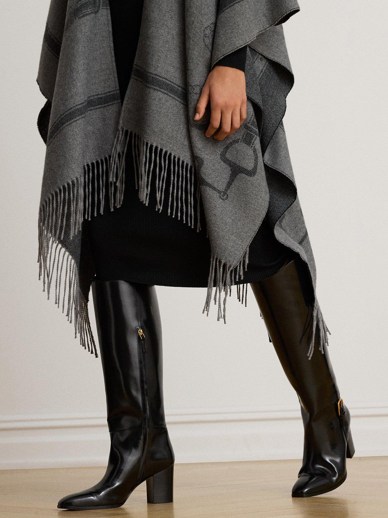 Image 4 of 6 of Lauren by Ralph Lauren EQ RUANA-PONCHO