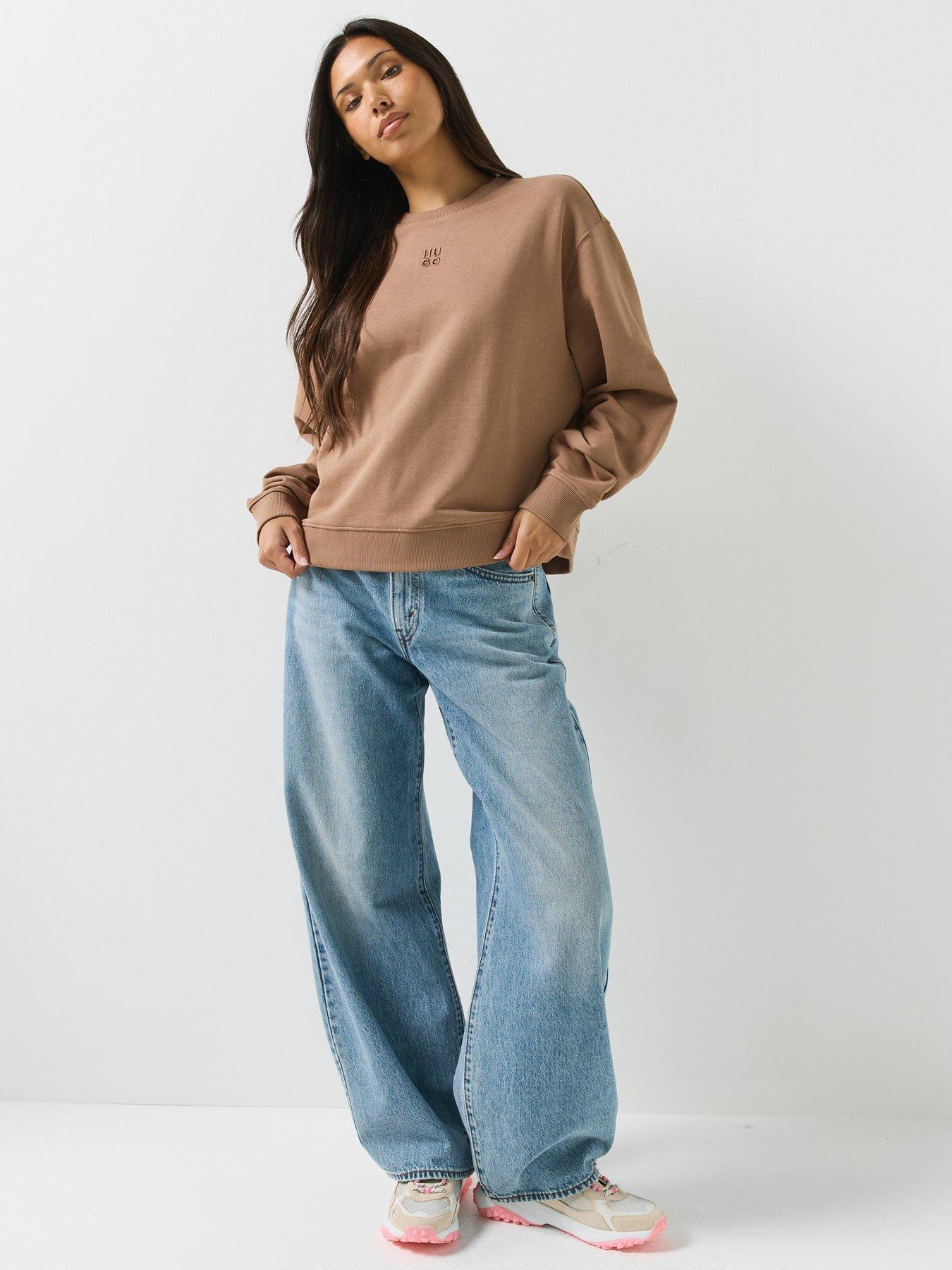 Image 3 of 5 of HUGO Deroxina Sweatshirt - Brown