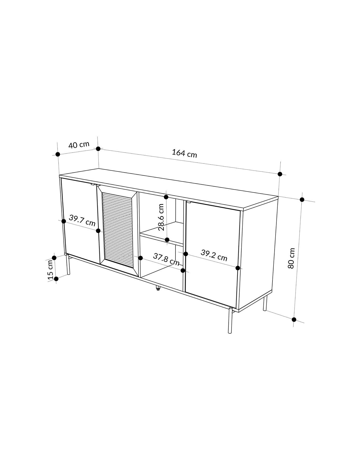 Image 6 of 7 of Decortie New Inca Sideboard