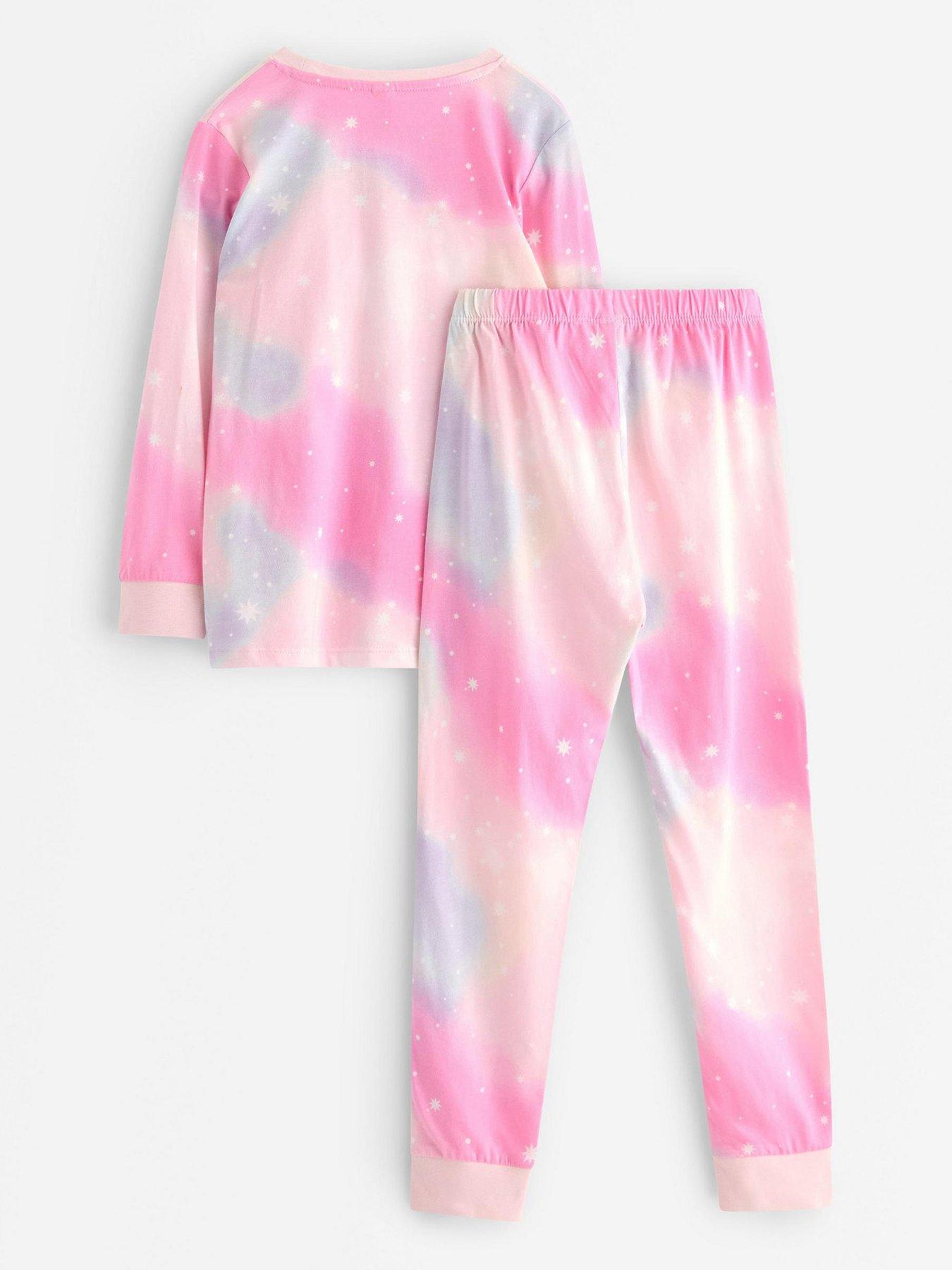 Image 3 of 4 of Lindex Younger Girls 3D Unicorn Pyjamas - Pink