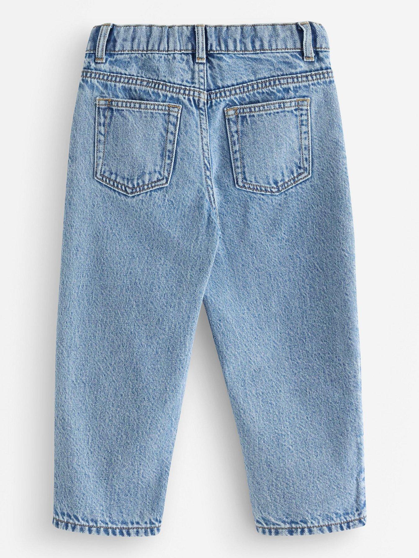 Image 3 of 4 of Lindex Younger Boys Baggy Fit Jeans - Blue