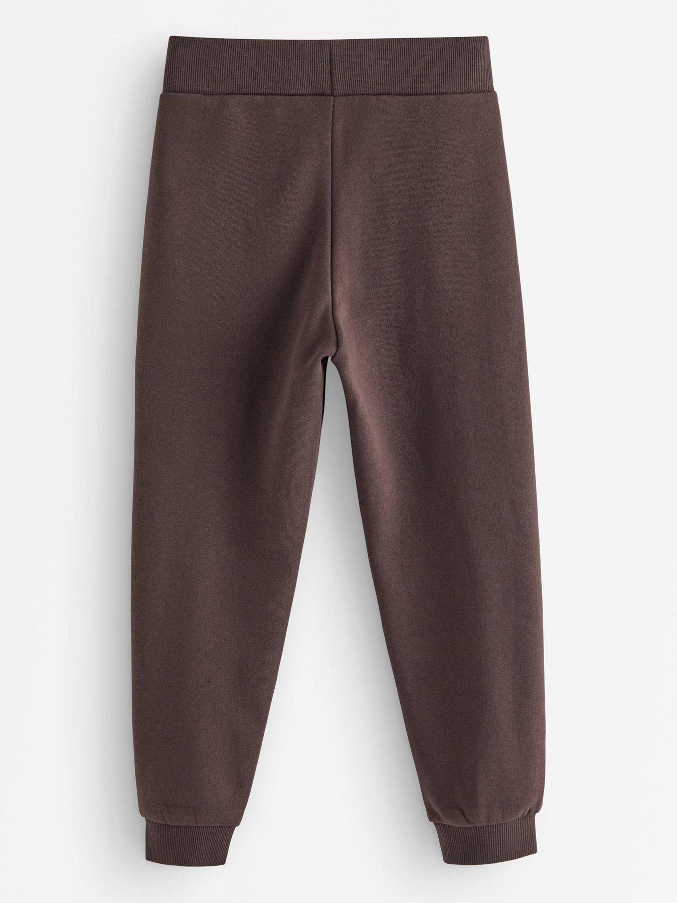 Image 3 of 4 of Lindex Boys Joggers - Brown