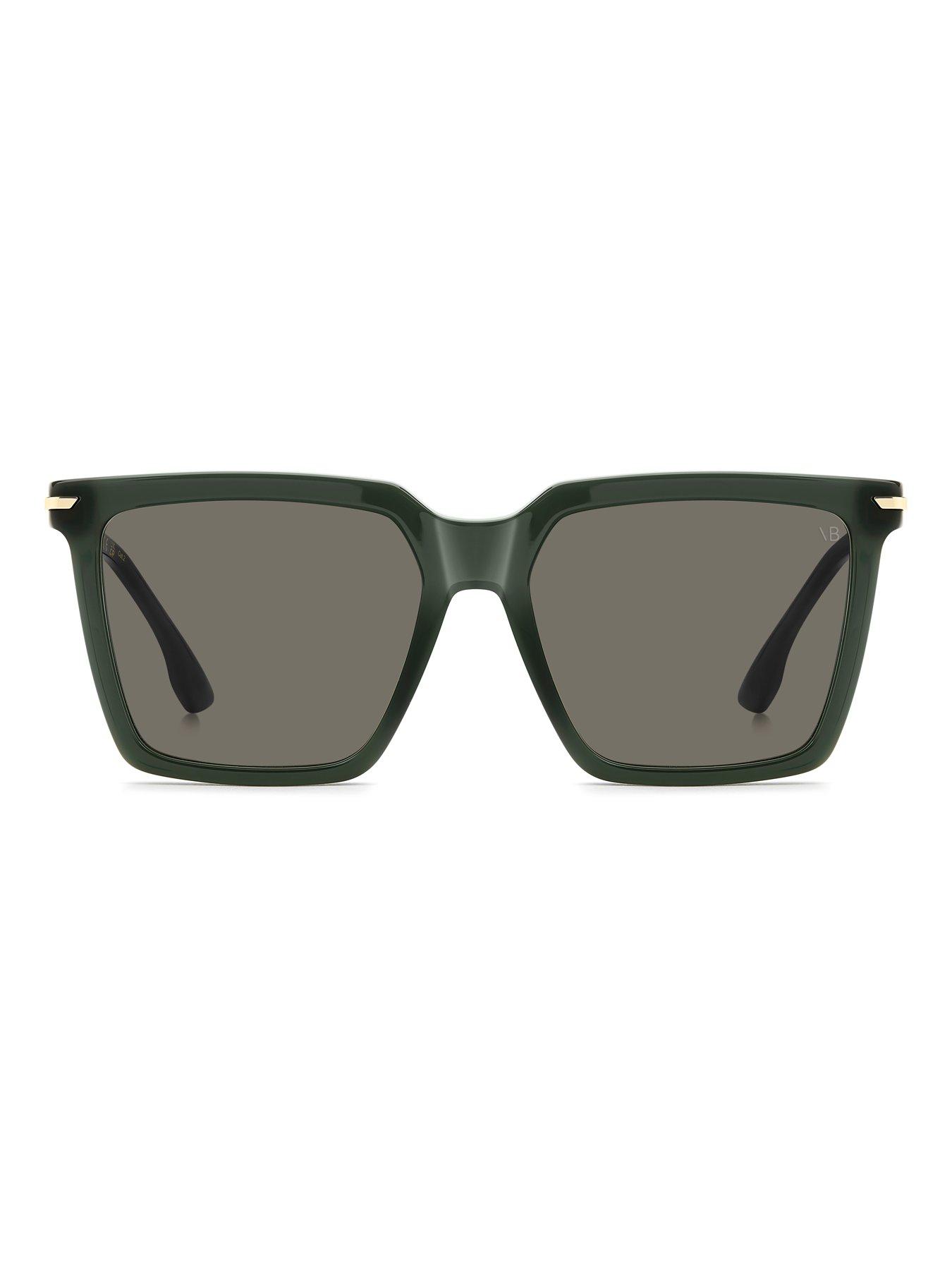 Image 3 of 5 of VICTORIA BECKHAM Rectangular Sunglasses- Khaki
