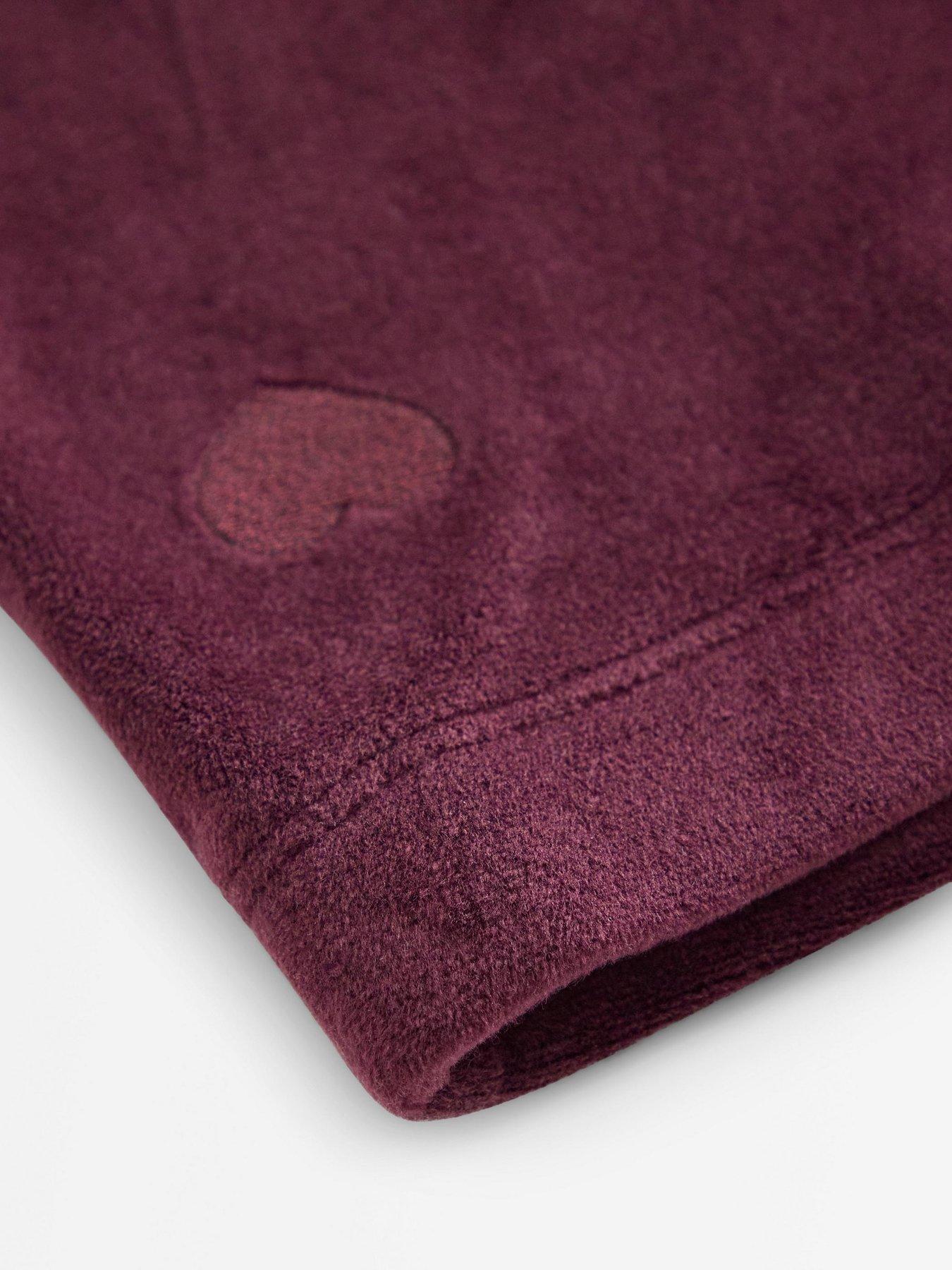Image 4 of 4 of Lindex Girls Velour Flared Leggings - Purple