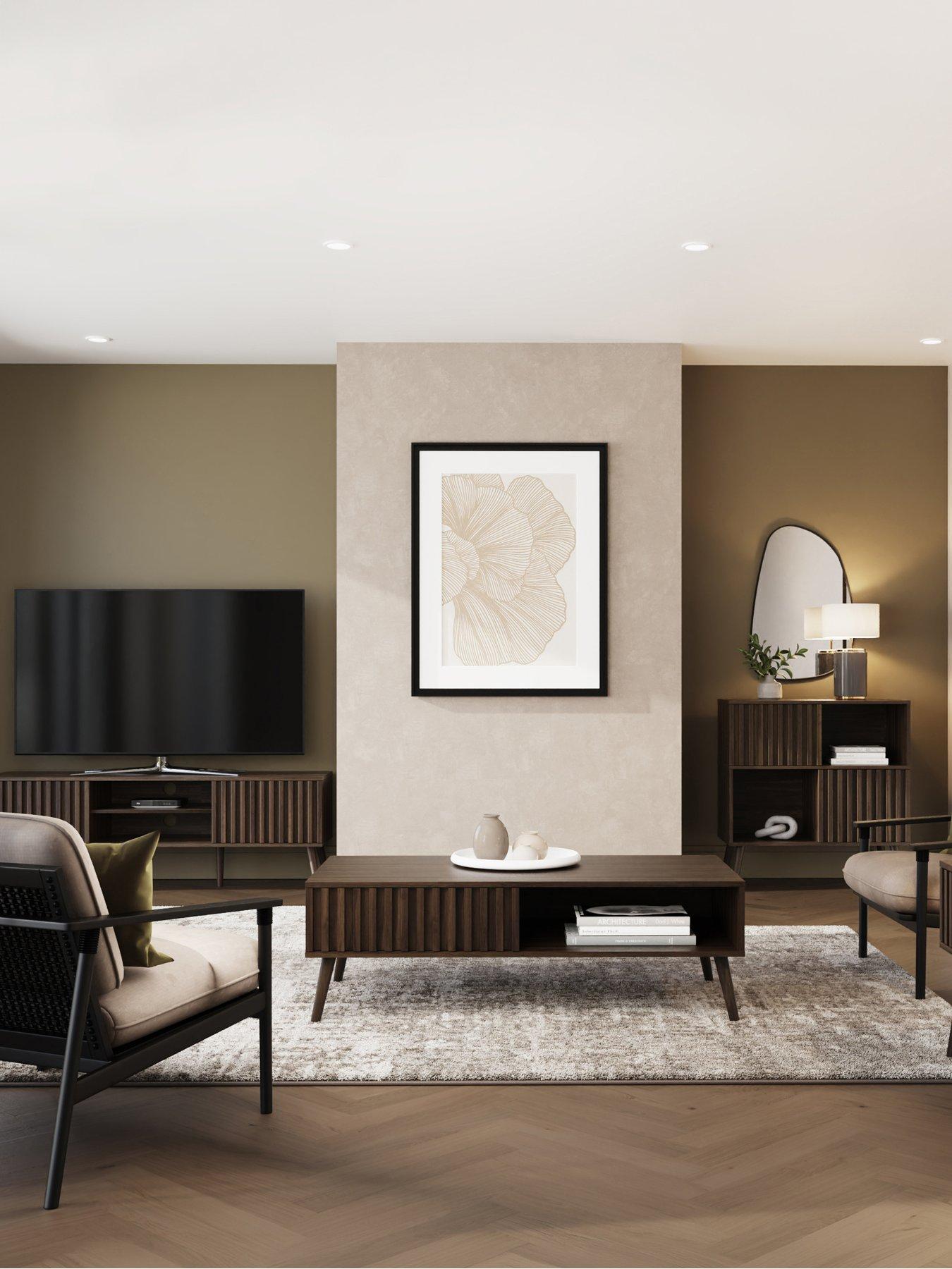 Image 6 of 7 of GFW Rowan Compact Sideboard Walnut
