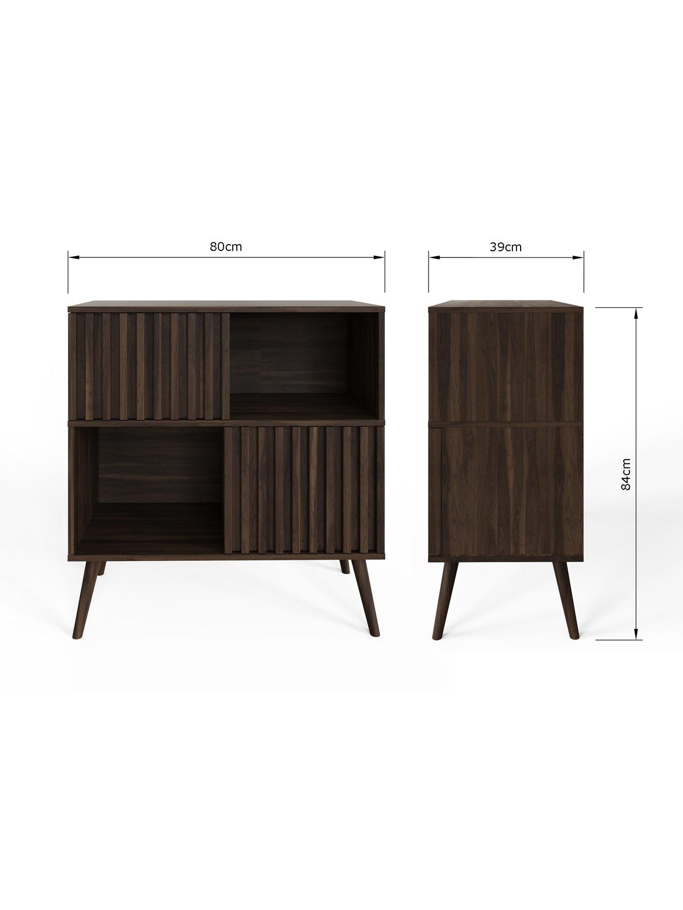 Image 7 of 7 of GFW Rowan Compact Sideboard Walnut