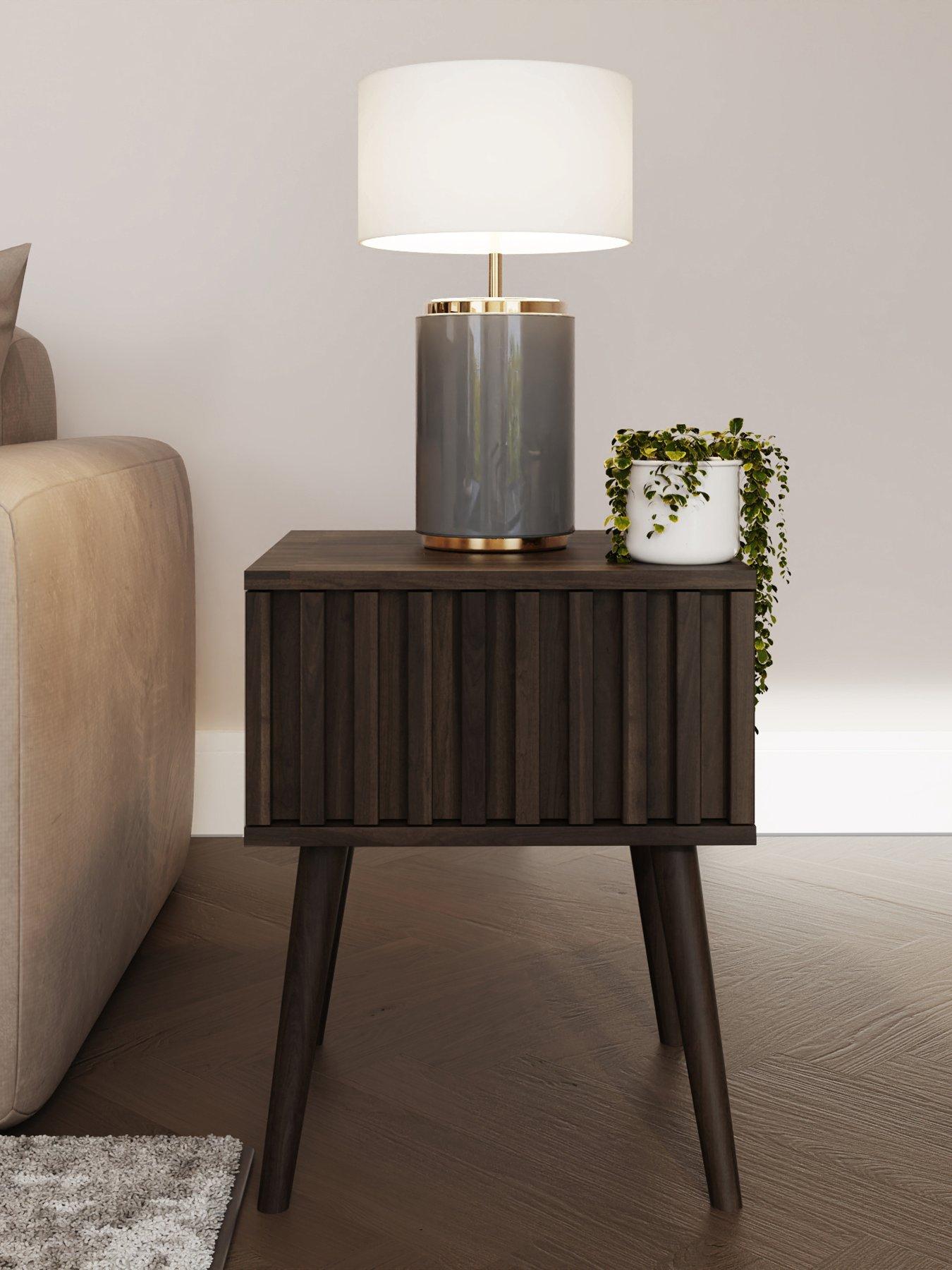 Image 1 of 7 of GFW Rowan Lamp Table Walnut - FSC&reg; Certified