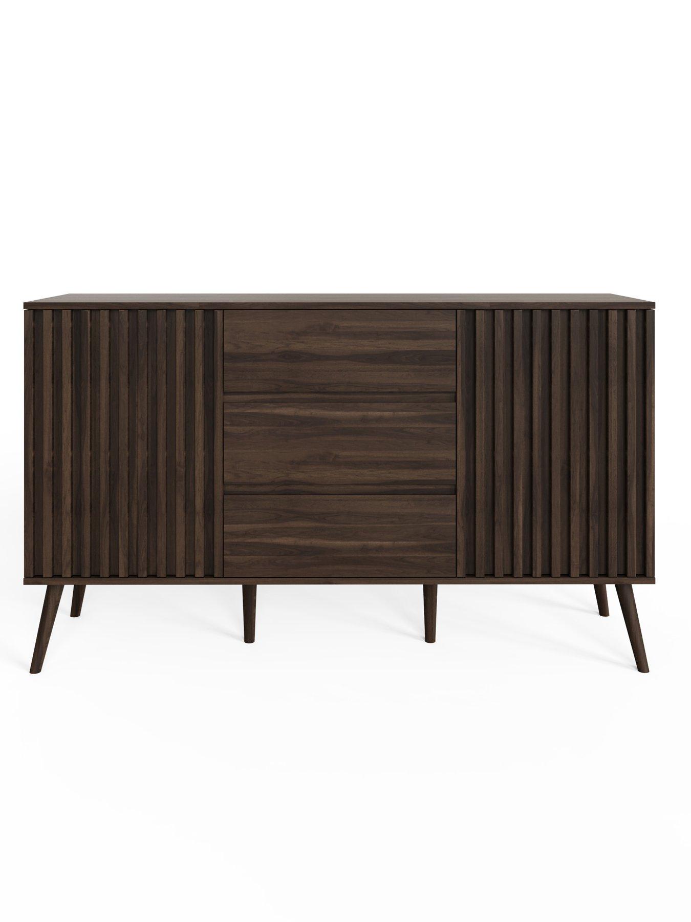Image 4 of 7 of GFW Rowan Large Sideboard Walnut - FSC&reg; Certified
