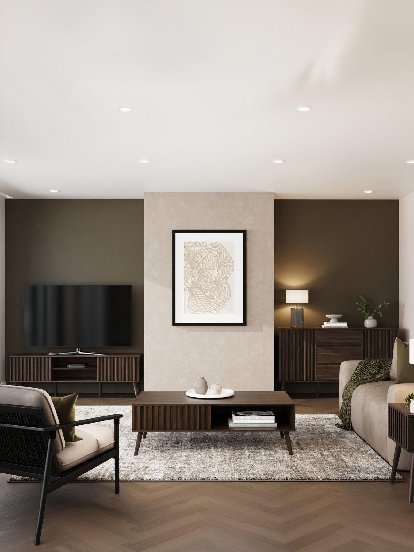 Image 7 of 7 of GFW Rowan Large Sideboard Walnut - FSC&reg; Certified