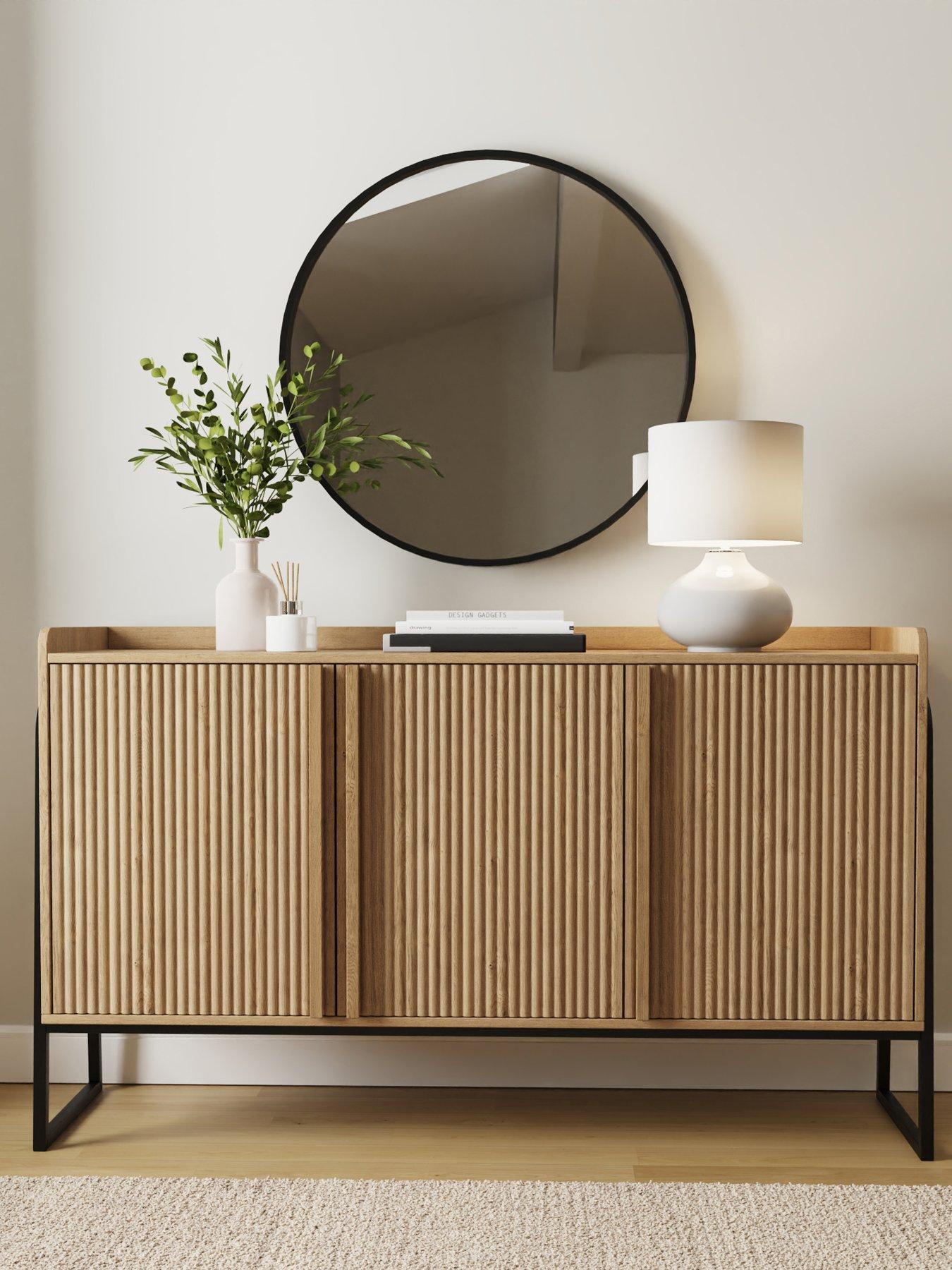 Image 1 of 7 of GFW Octavia Large Sideboard Oak
