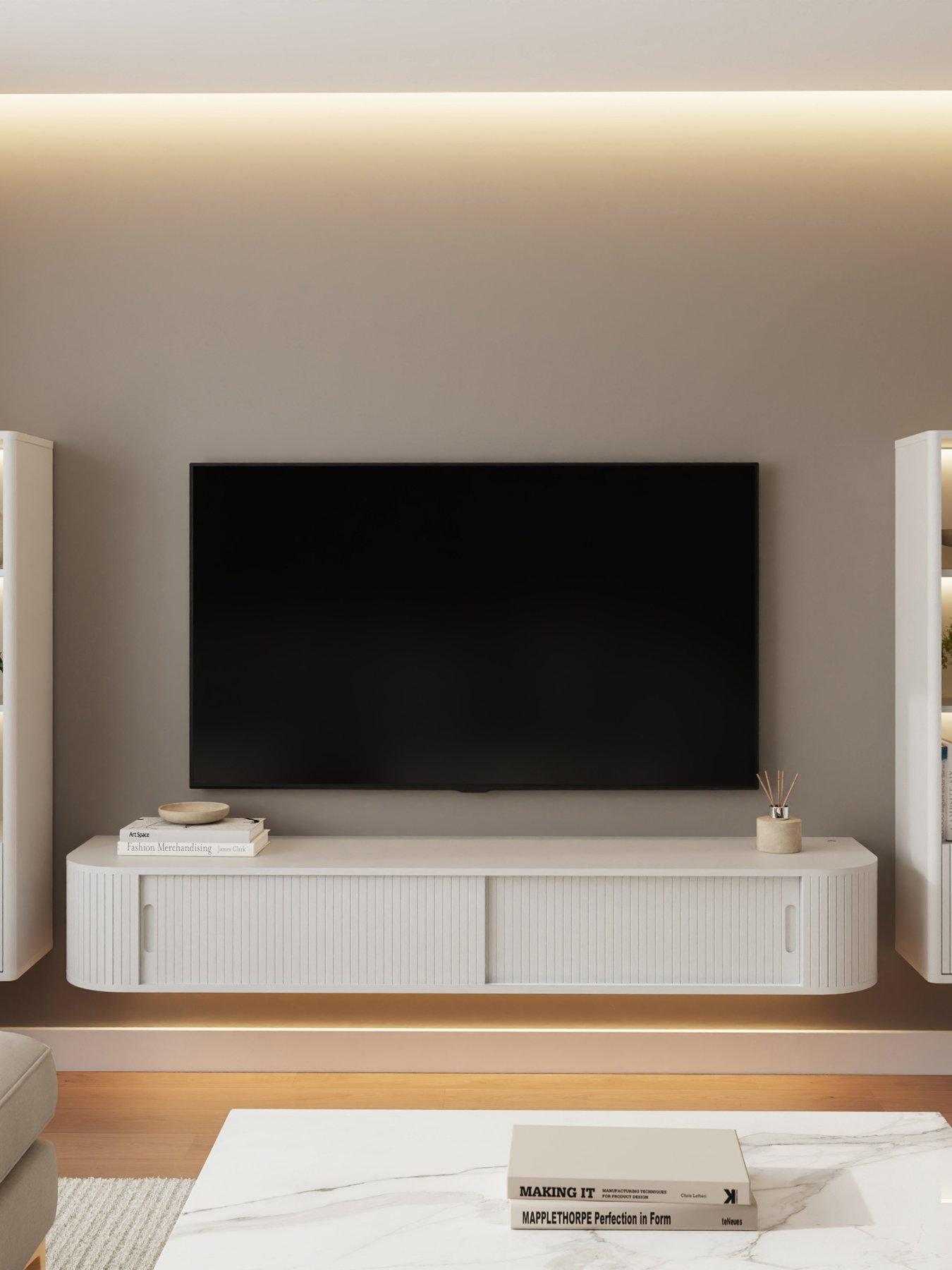 Gfw Mateo 3 Piece White Living Room Furniture Set - Image 3