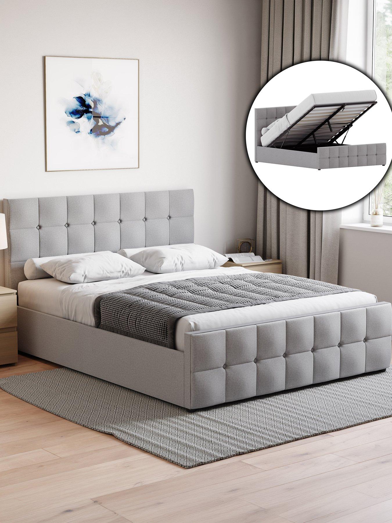 Image 1 of 6 of Vida Designs Valentina End Lift Ottoman King Bed