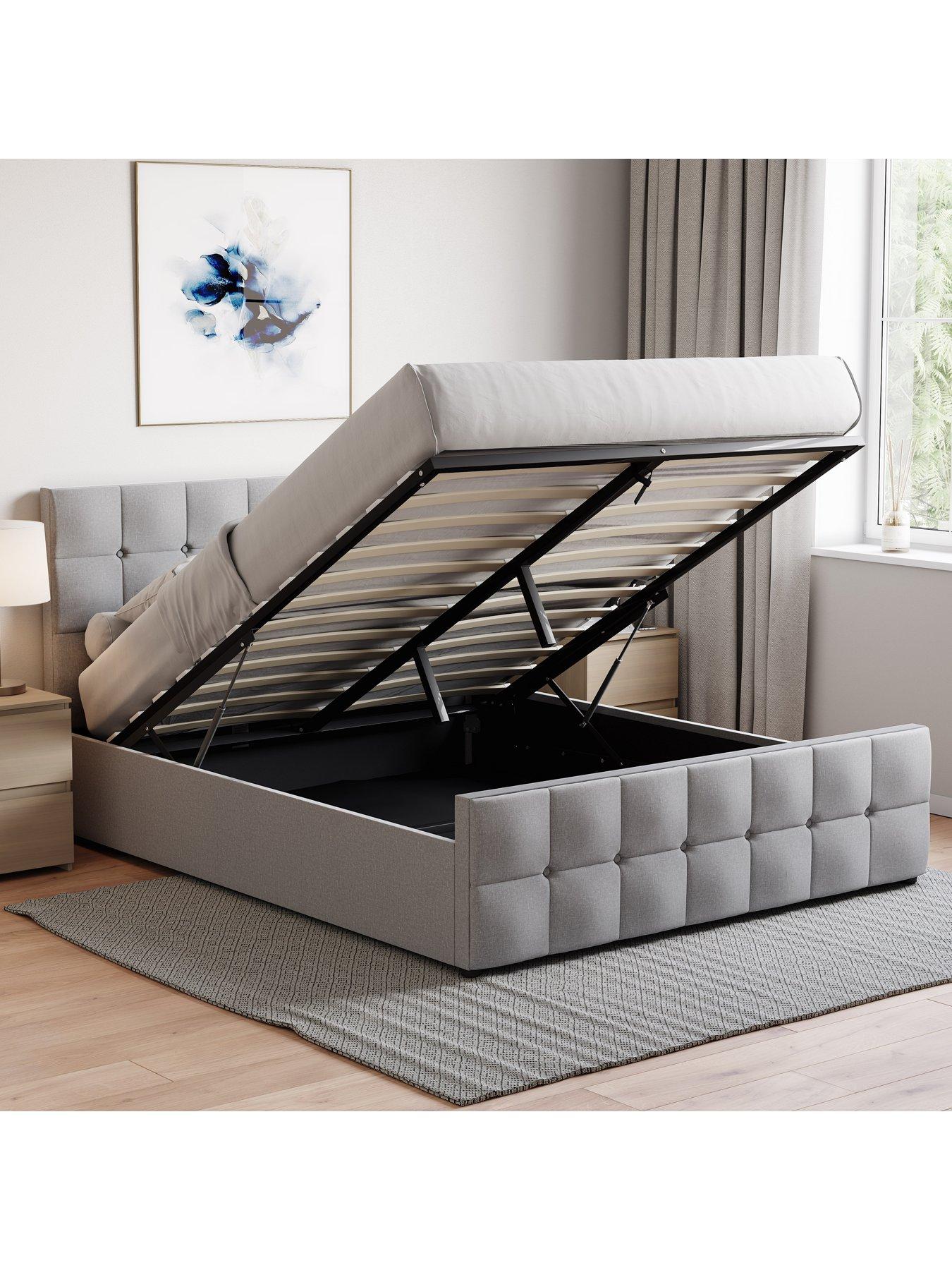 Image 3 of 6 of Vida Designs Valentina End Lift Ottoman King Bed