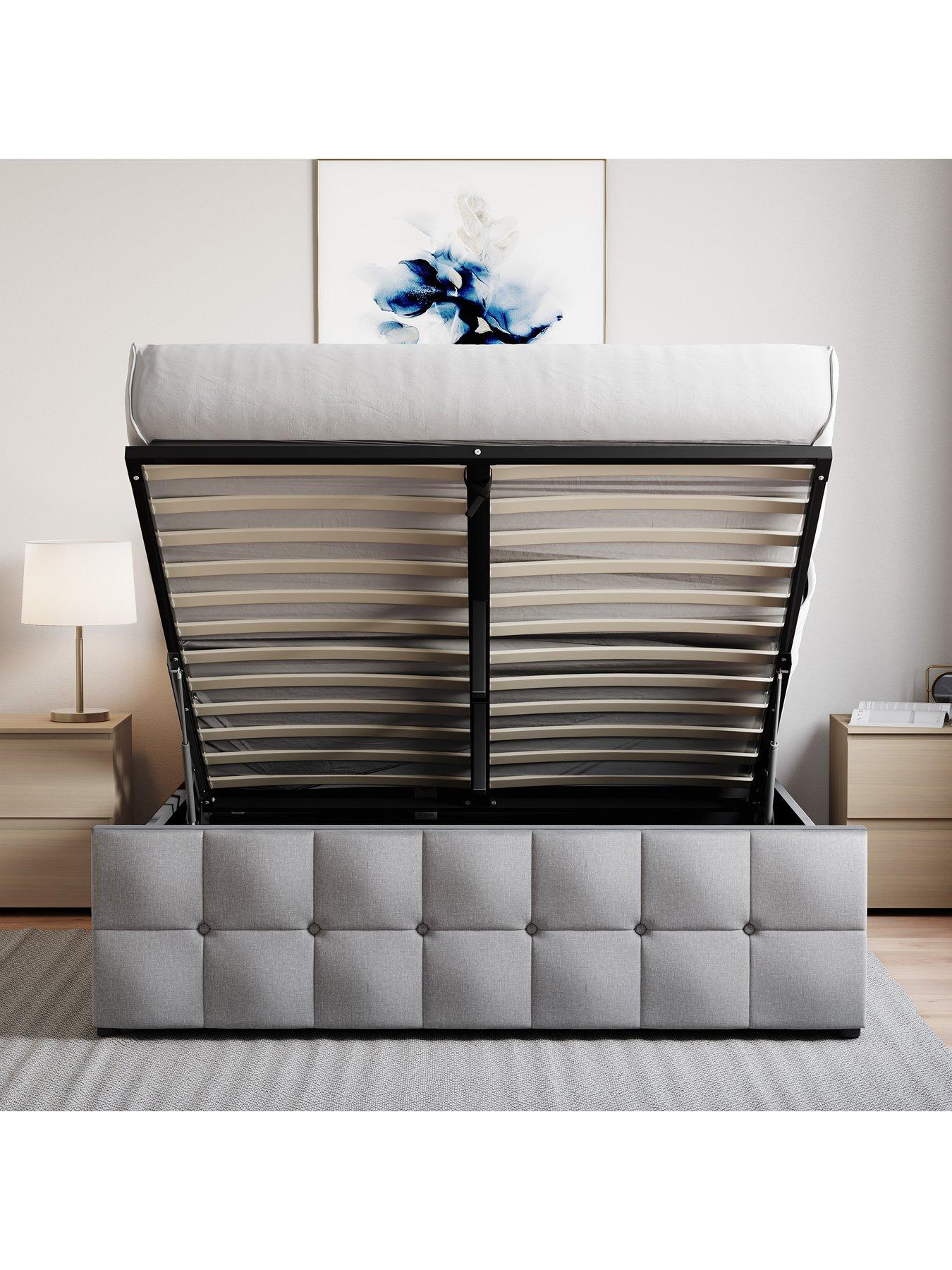 Image 4 of 6 of Vida Designs Valentina End Lift Ottoman King Bed