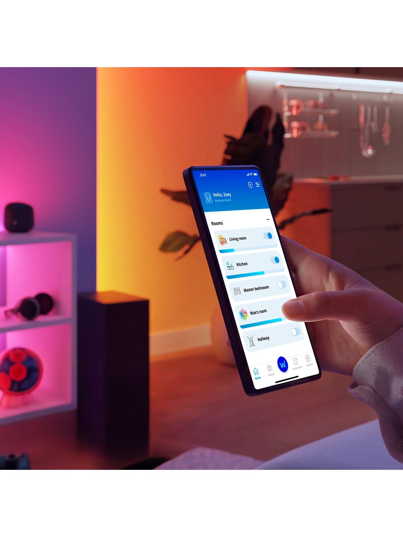 Image 7 of 7 of Philips Smart Light - Gradient Light Bars,Â 1.4m RGBIC LED,Â Connected byÂ WiZ