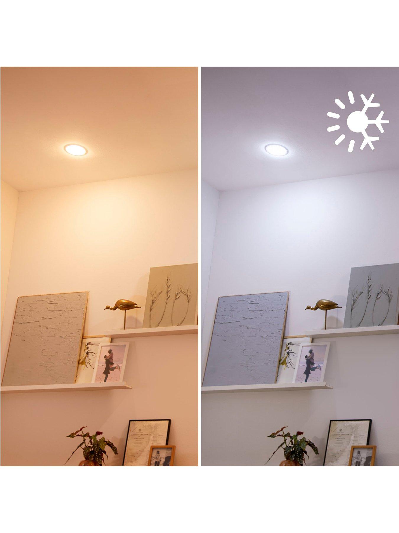 Image 7 of 7 of Philips Smart Led Smart LED RGB GU10 Glass Bulb - 50W, 3 Pack