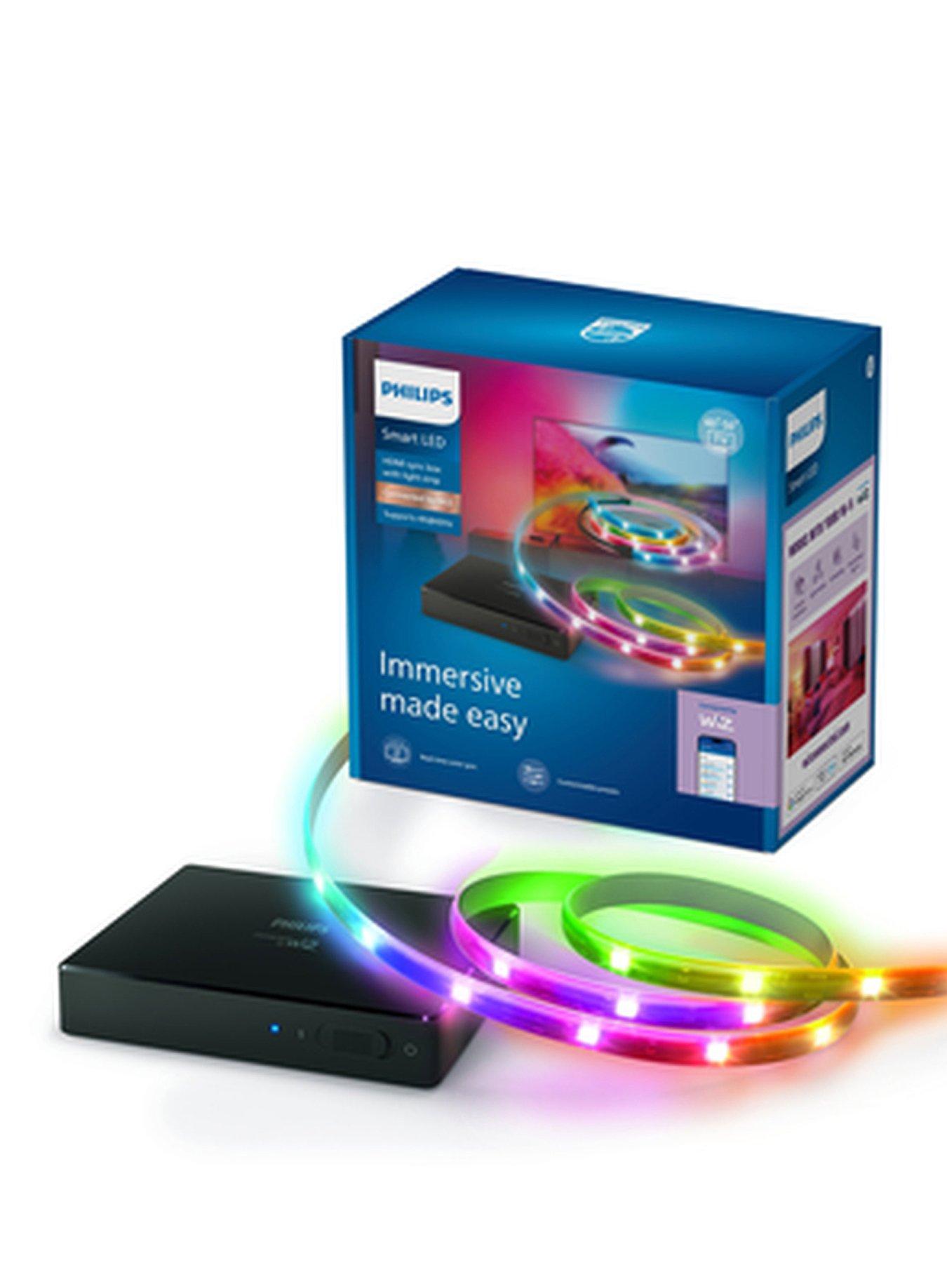 Philips Philips Smart Lighting - HDMI Sync Box with TV Backlight for 40-50"Â TV, Connected byÂ WiZ