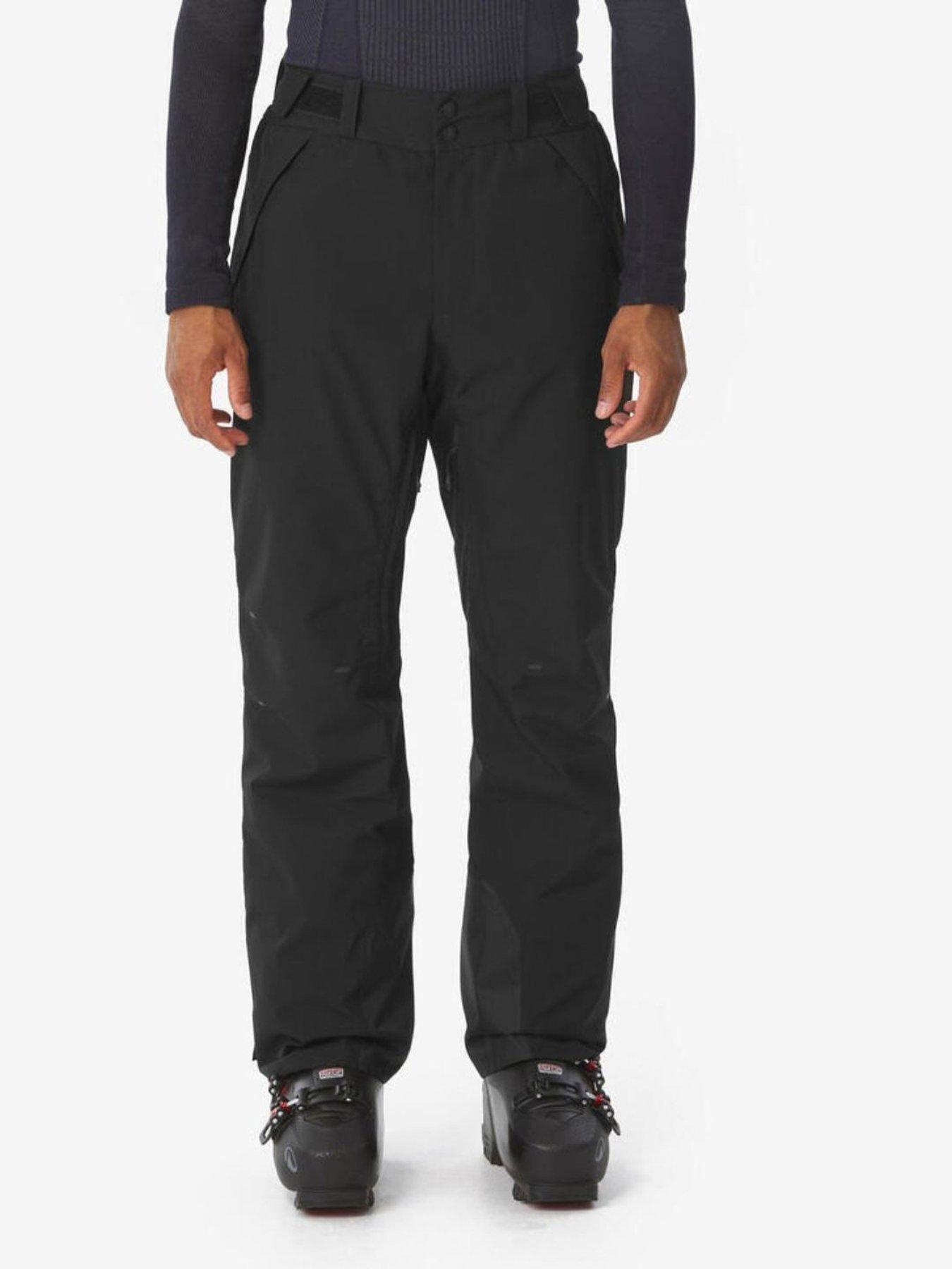 Image 1 of 7 of Decathlon Mens SNB 500 15,000mm Waterproof Padded Ski Trousers - Black