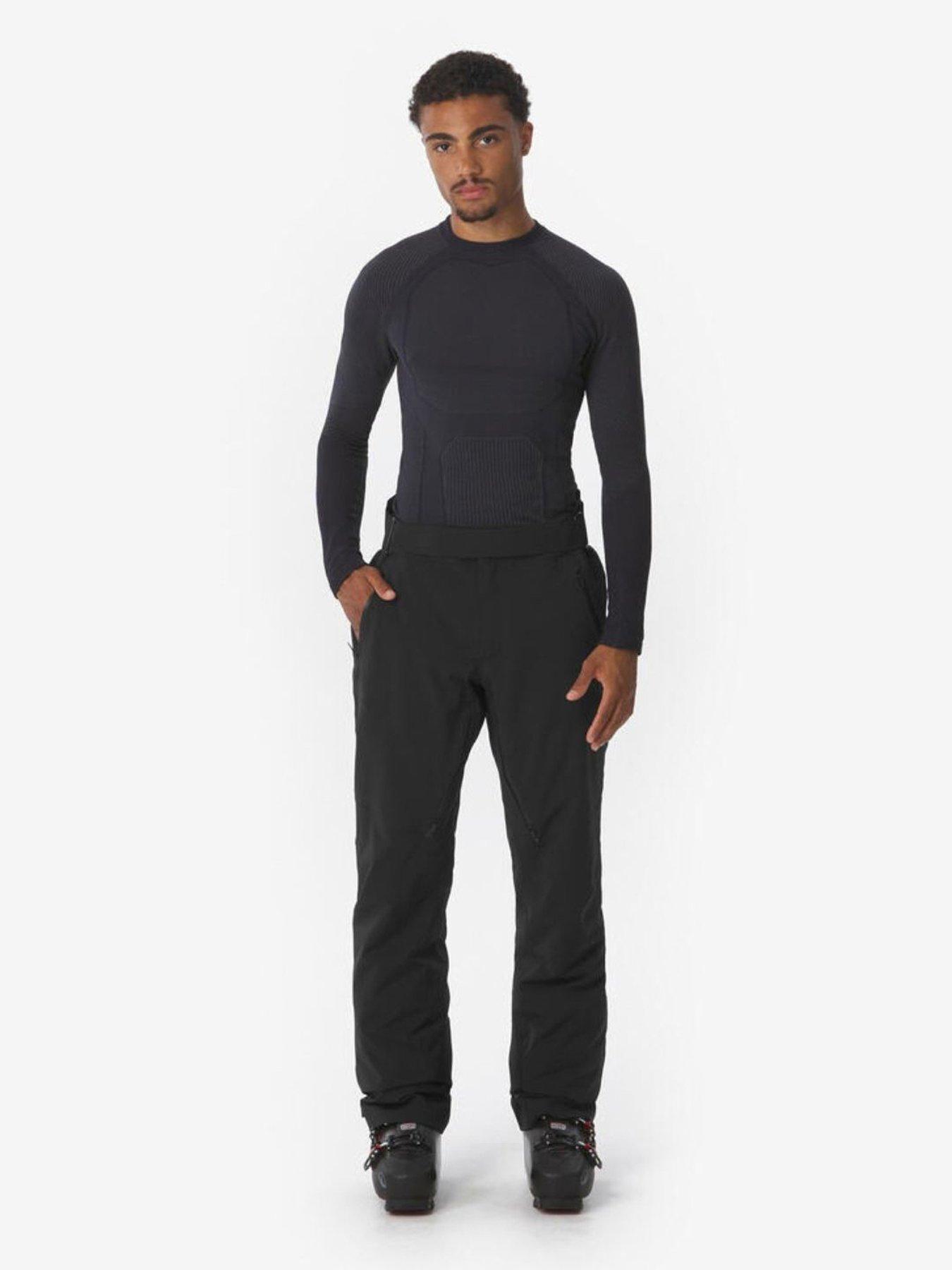 Image 3 of 7 of Decathlon Mens SNB 500 15,000mm Waterproof Padded Ski Trousers - Black