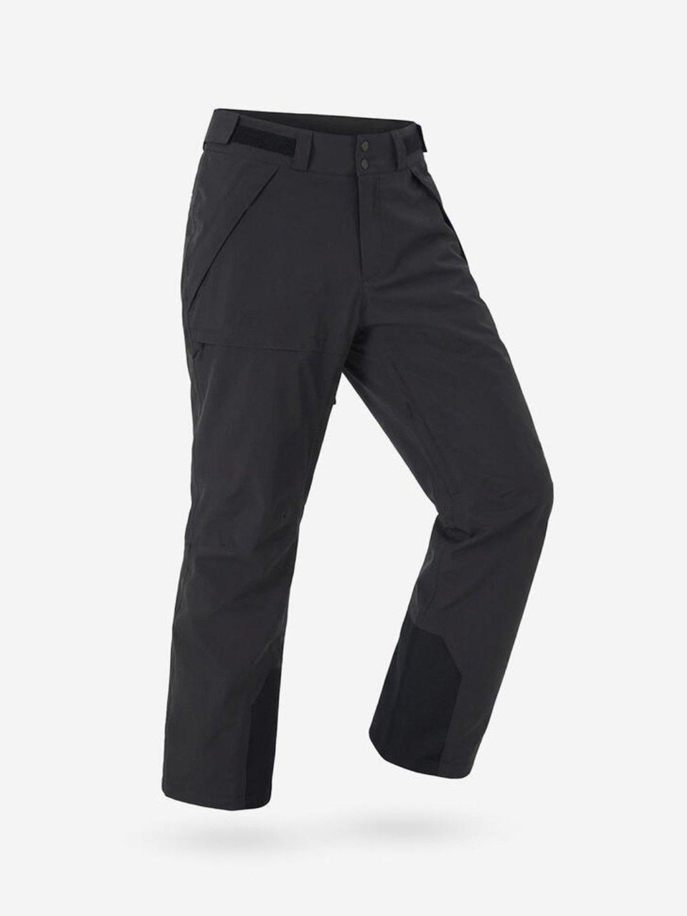 Image 4 of 7 of Decathlon Mens SNB 500 15,000mm Waterproof Padded Ski Trousers - Black