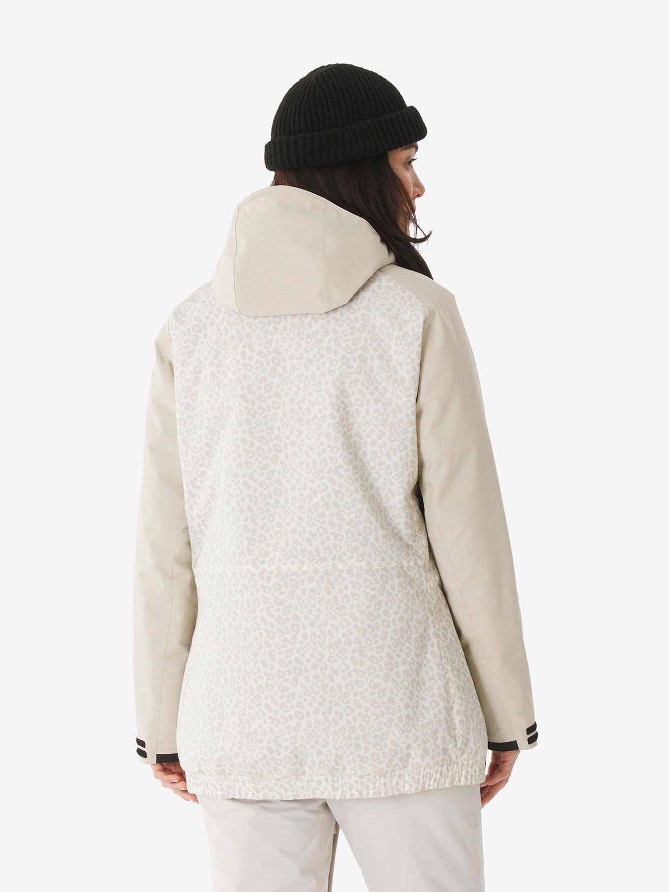 Image 3 of 7 of Decathlon Ladies Ski and Snowboarding Jacket 500 Long - Beige