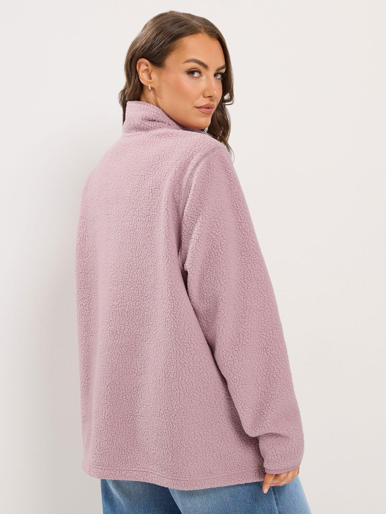 Image 2 of 4 of Yours Curve Half Zip Fleece