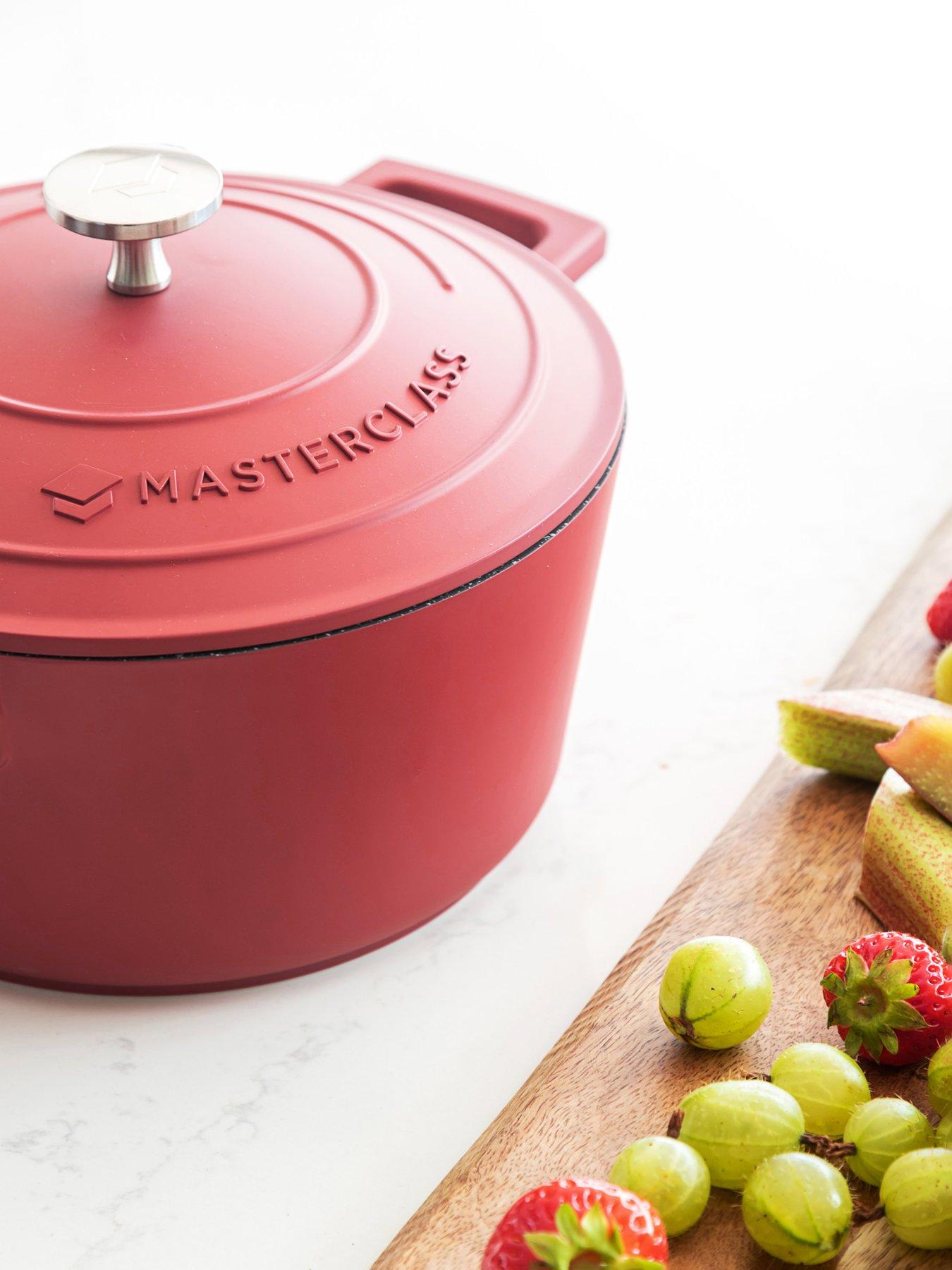 MasterClass Cast Aluminum Round Casserole - Image 5