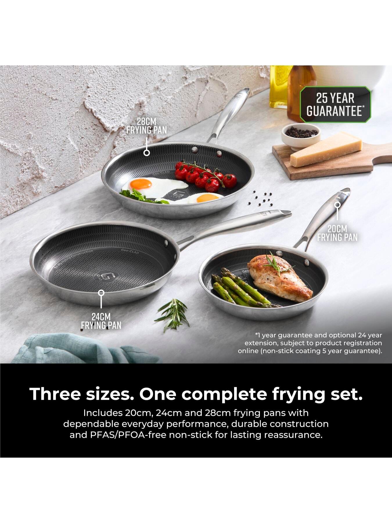 Image 2 of 6 of Tower Frying Pans Trio - 20cm, 24cm And 28cm