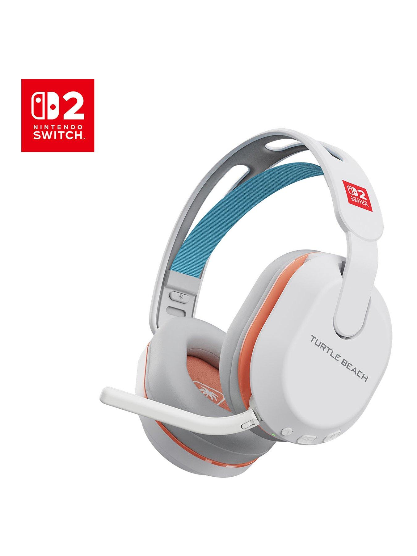 Image 1 of 7 of Turtle Beach Stealth 500 Wireless Gaming Headset for Nintendo Switch 2 - White