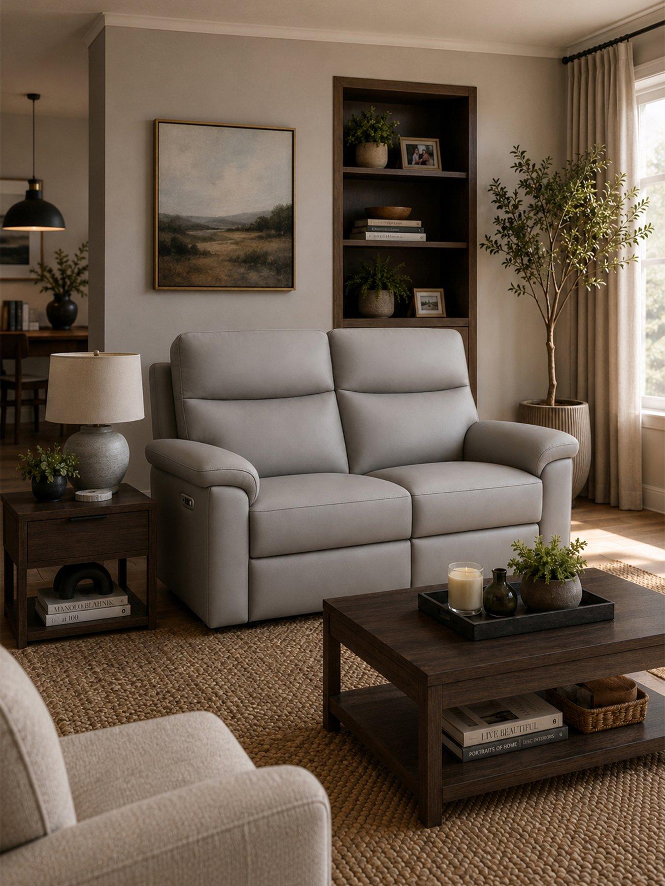 Aspire Toronto Leather Power Recliner