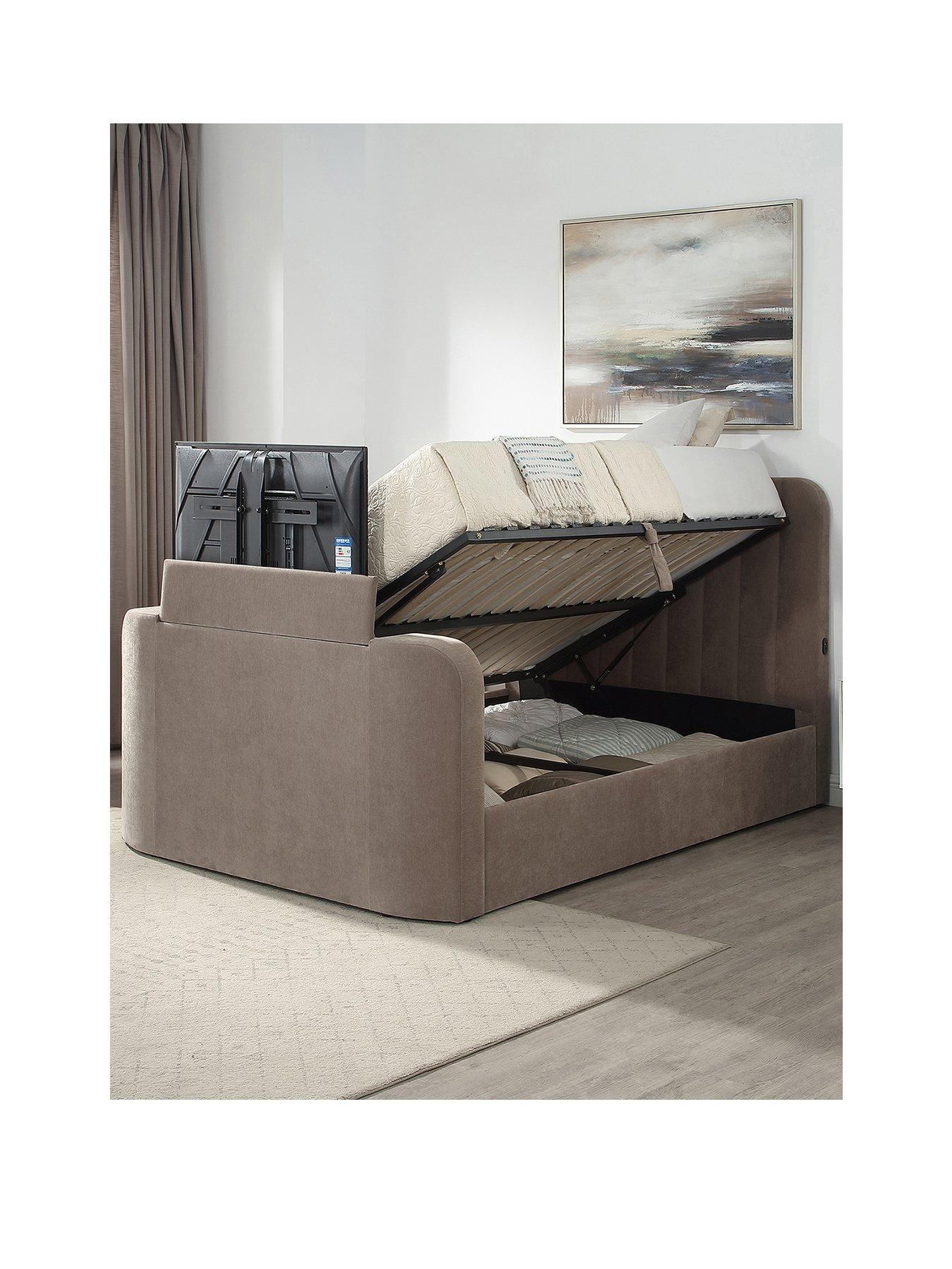 Image 2 of 6 of Aspire Cresta TV Ottoman Bed - Db