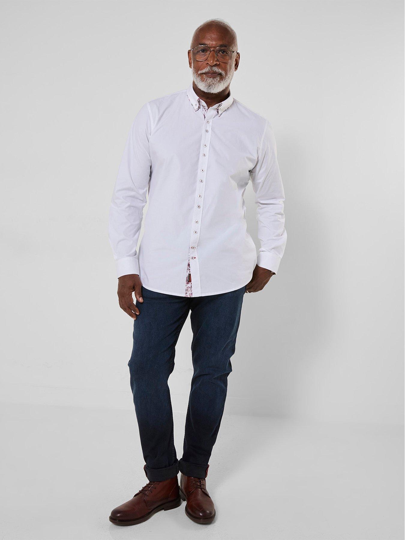 Image 3 of 5 of Joe Browns Delightful Double Collar Smart Shirt