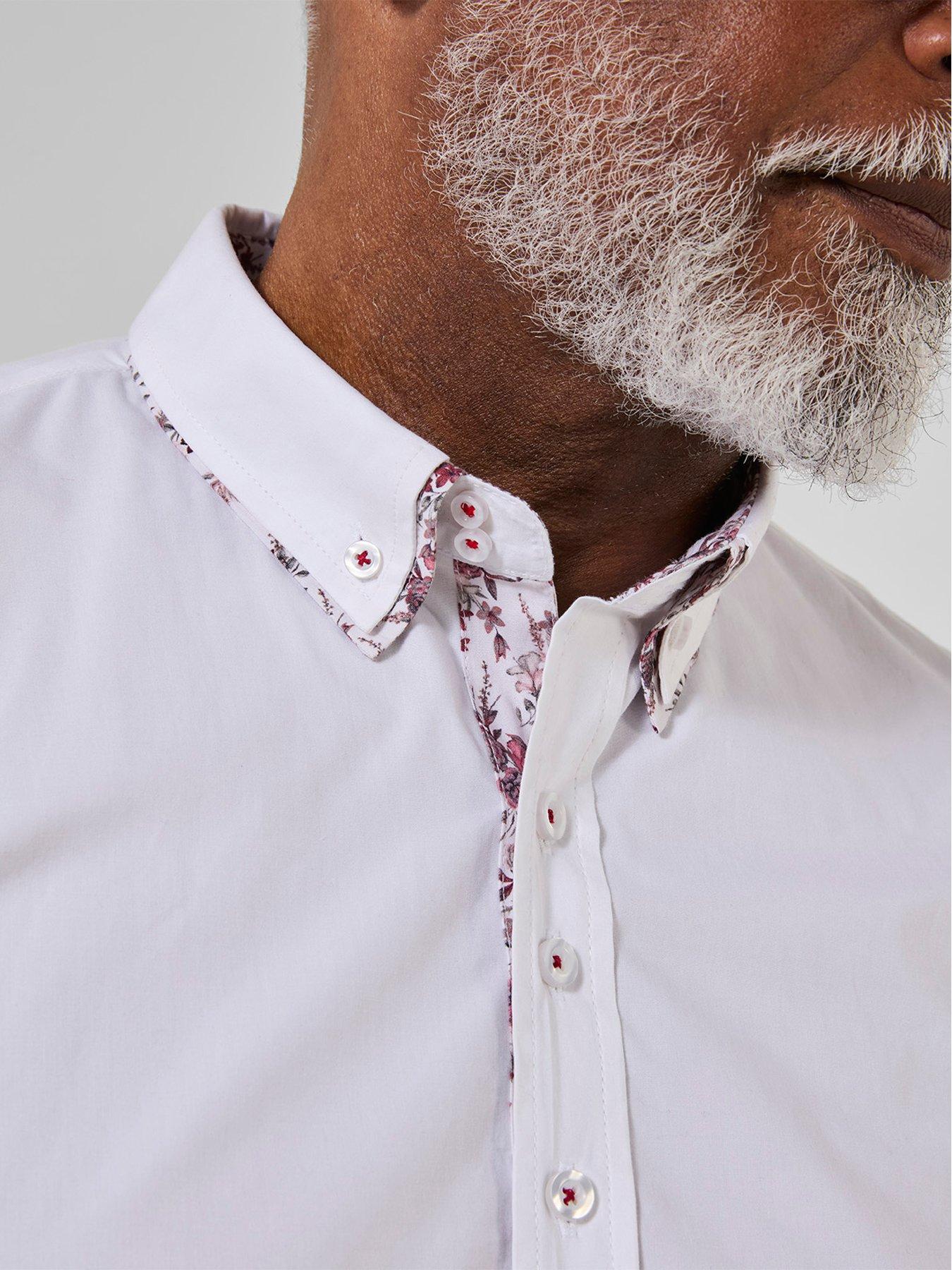 Image 4 of 5 of Joe Browns Delightful Double Collar Smart Shirt