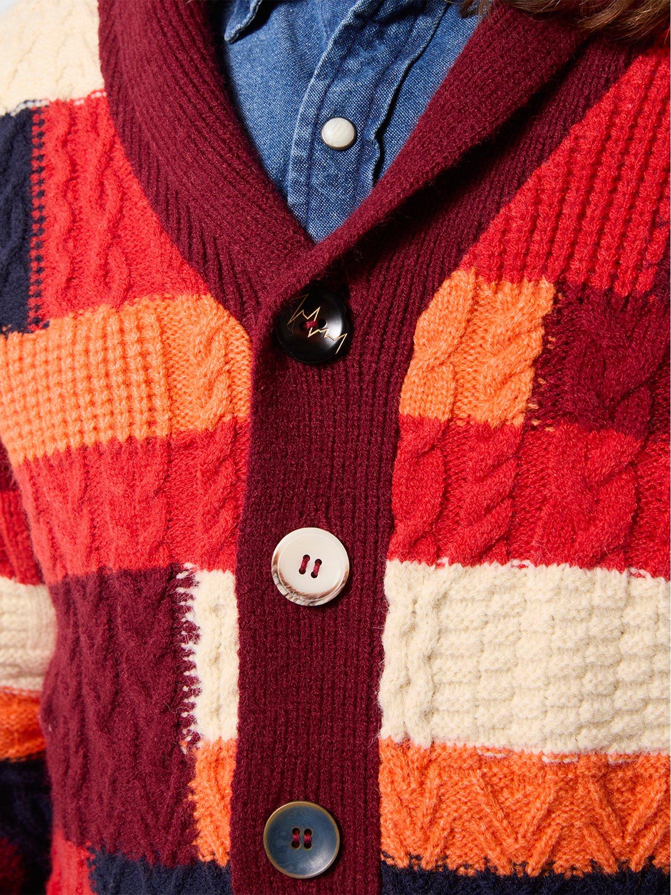 Image 4 of 7 of Joe Browns Perfect Patchwork Cardigan